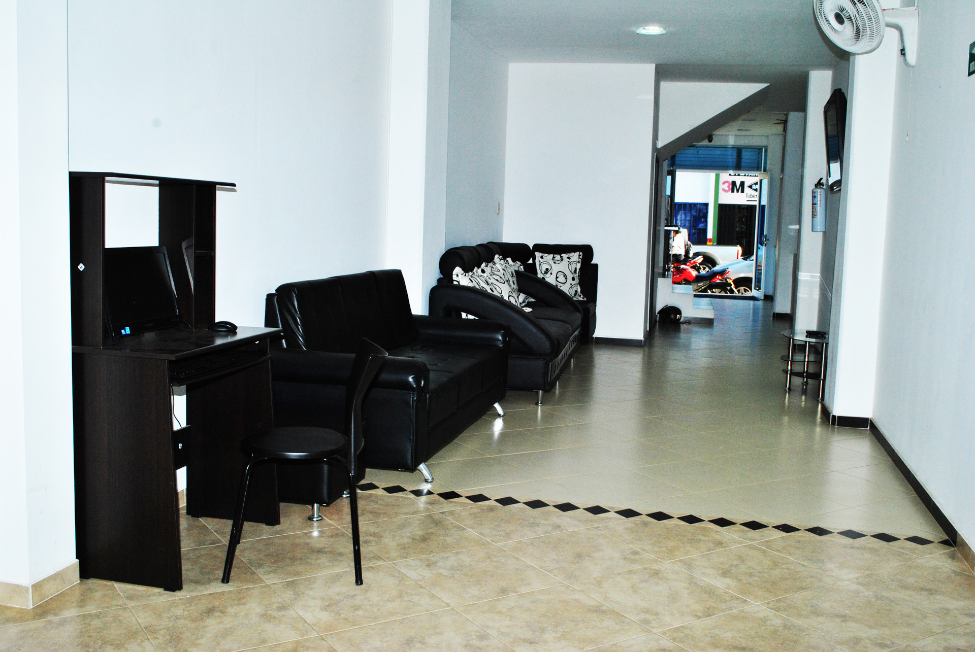 Vista Lobby Hotel Luna Azul