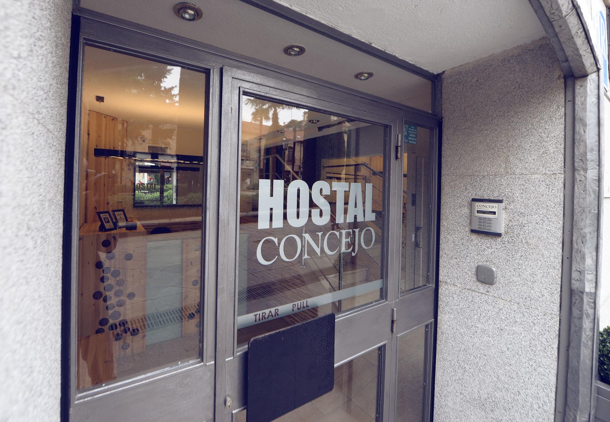 Vista Lobby Hostal Concejo