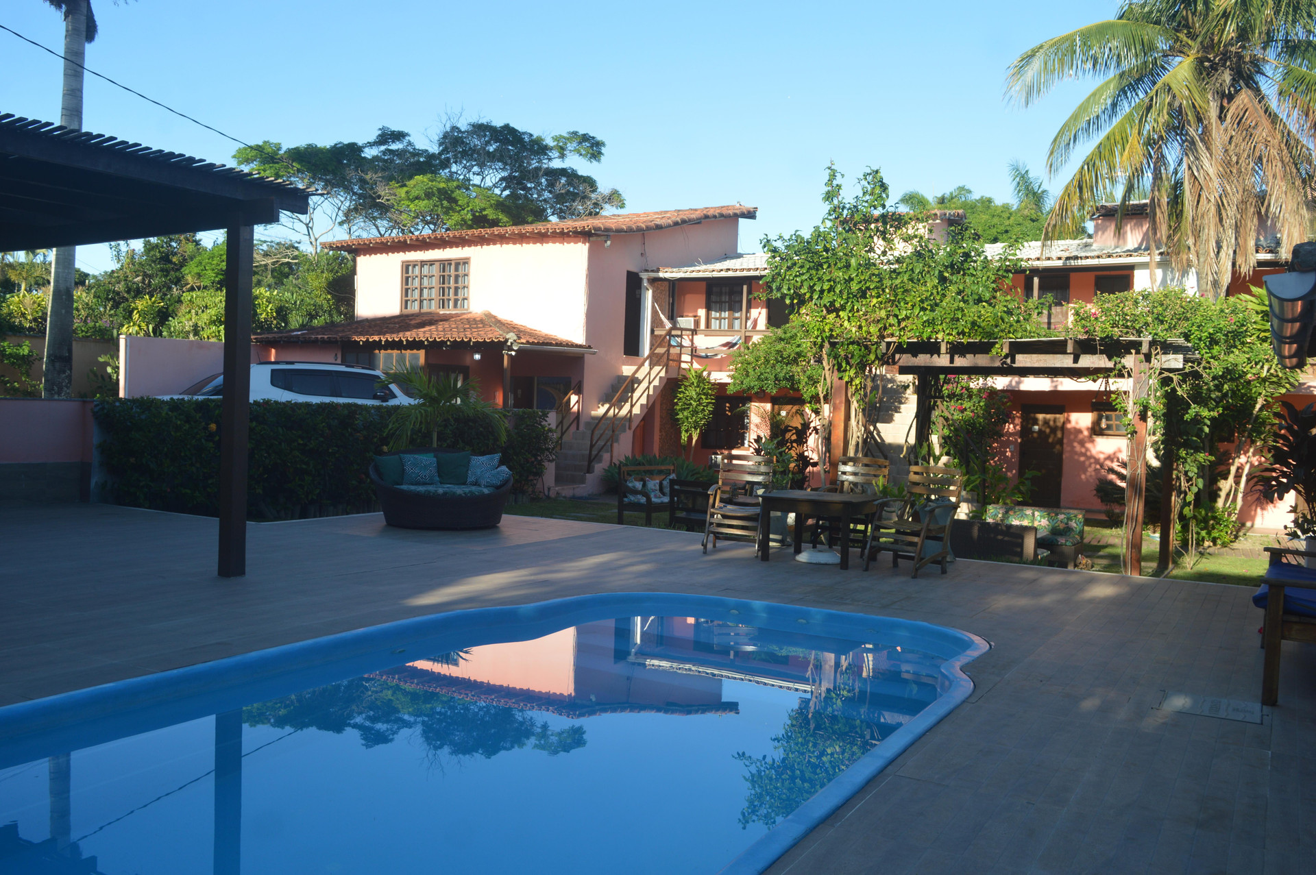 Vista Piscina Encanto dos Anjos