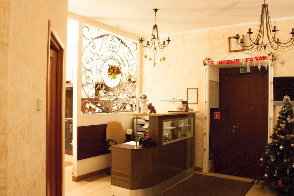 Vista Lobby Amos Hotel Nevsky Comfort