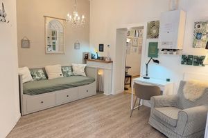 Arriendo temporal - Apartment with a garden + free parking - Studio