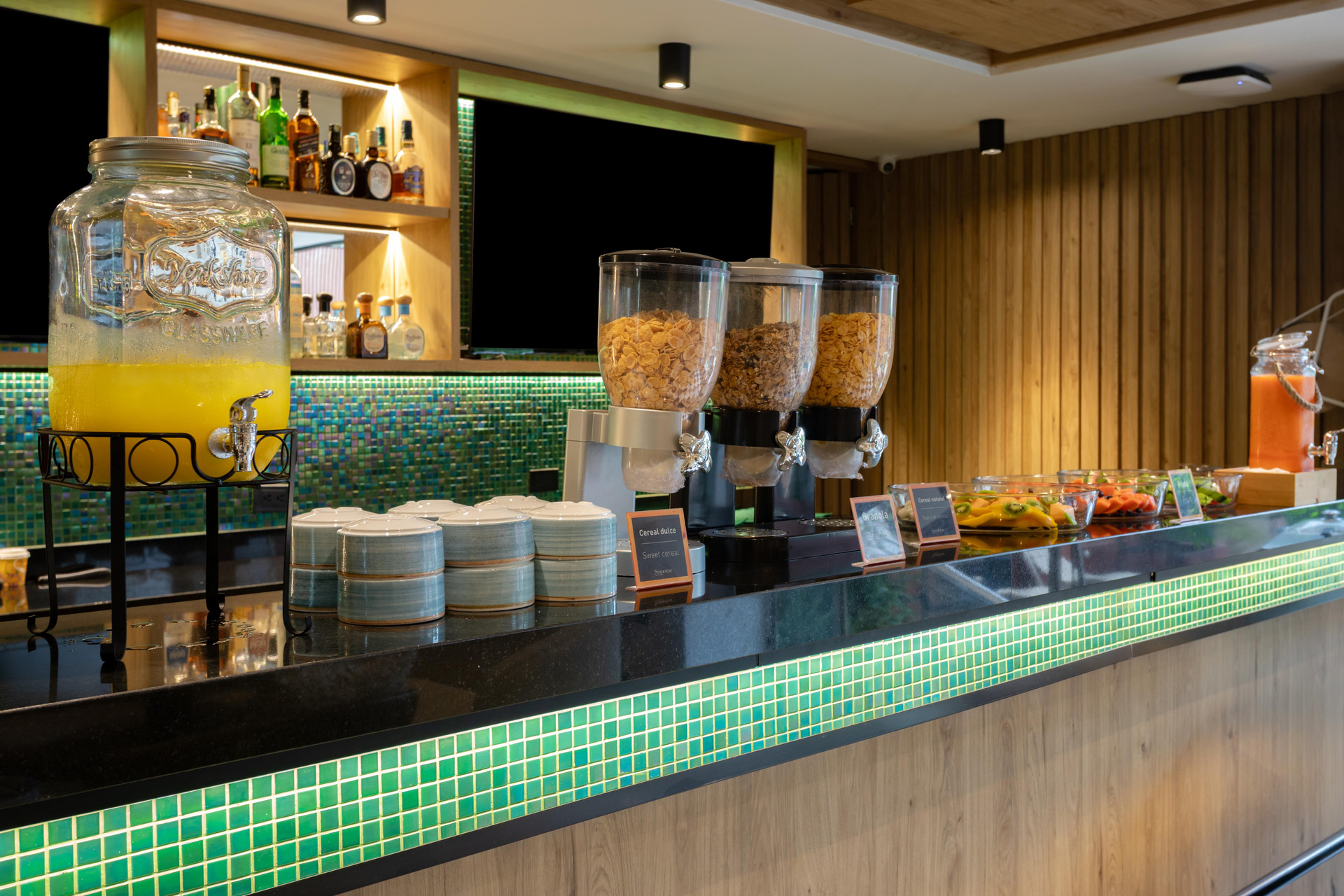 Área de desayuno Alko Hotel Integrado