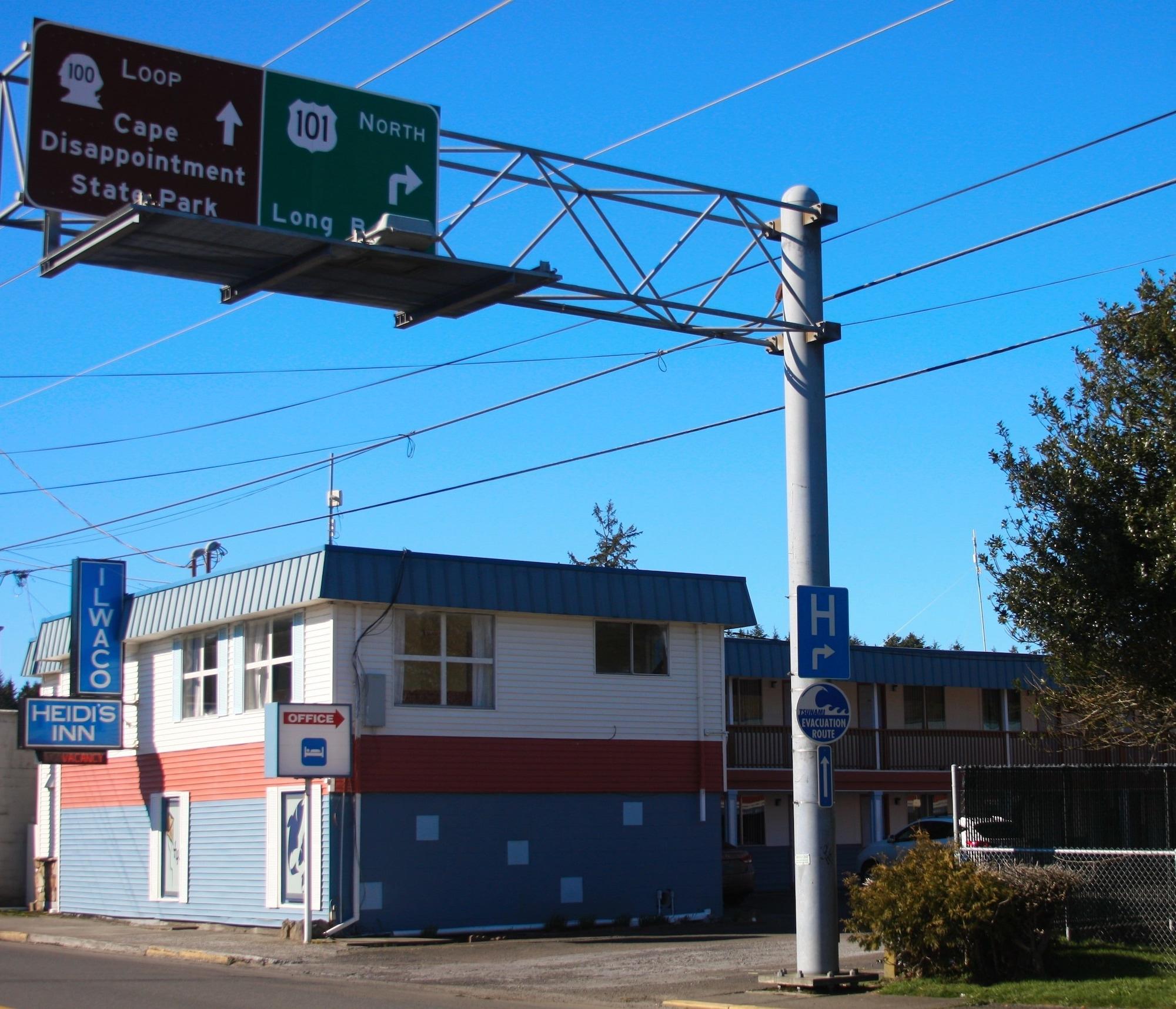 Vista Exterior Heidis Inn Ilwaco