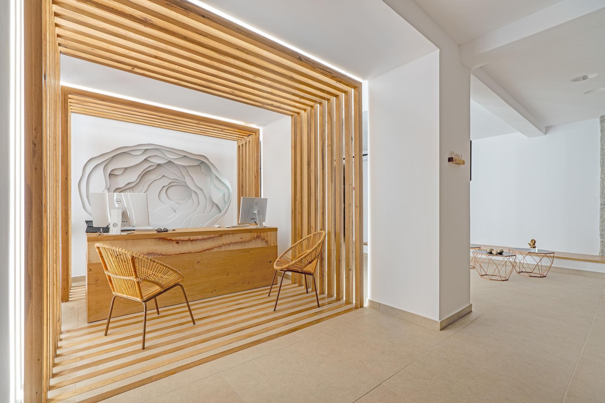 Vista Lobby Omnia Mykonos Boutique Hotel & Suites