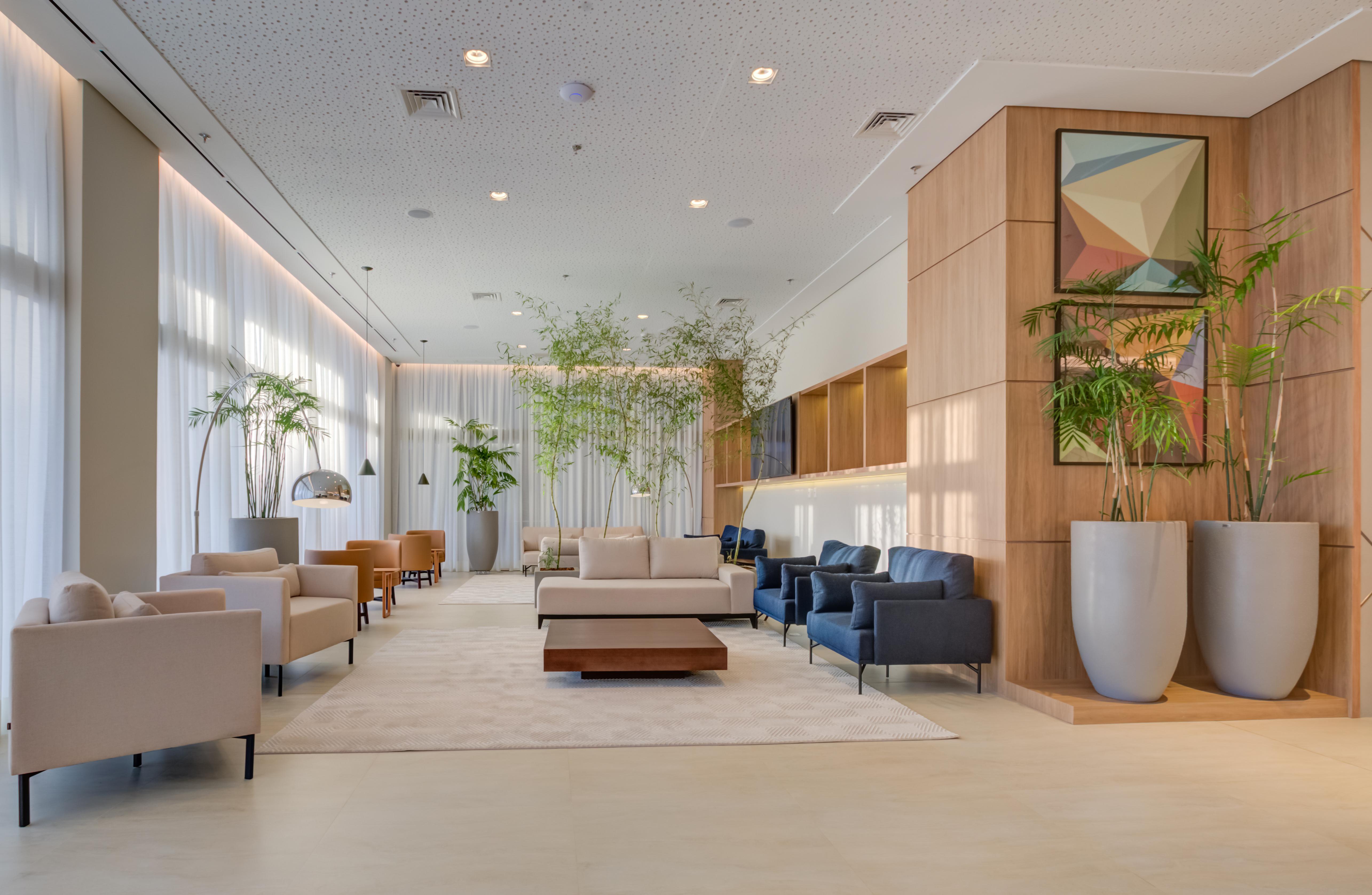 Vista Lobby Hilton Garden Inn São José do Rio Preto