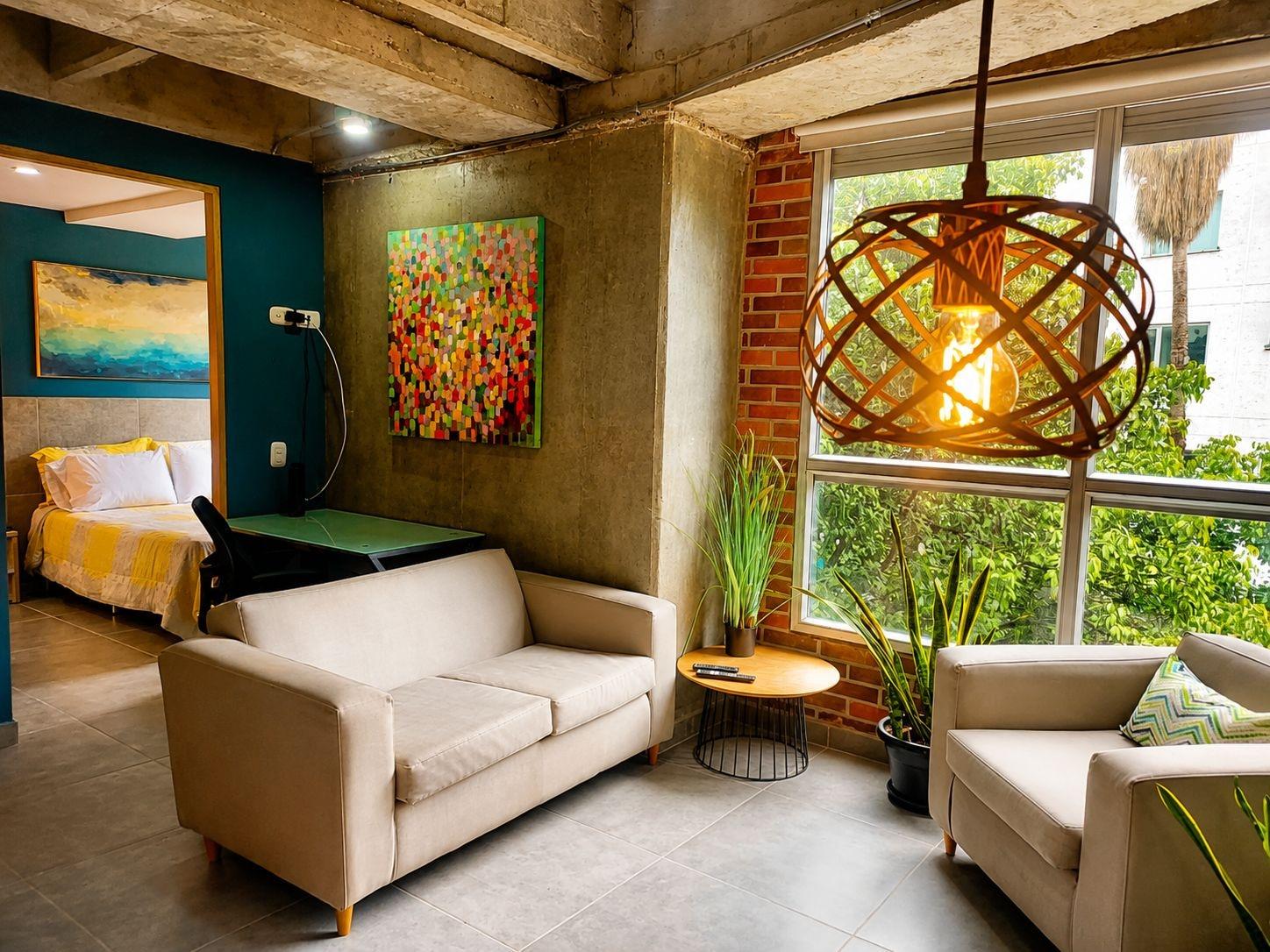Comodidades del Alojamiento Stylish Laureles Loft in Medellin