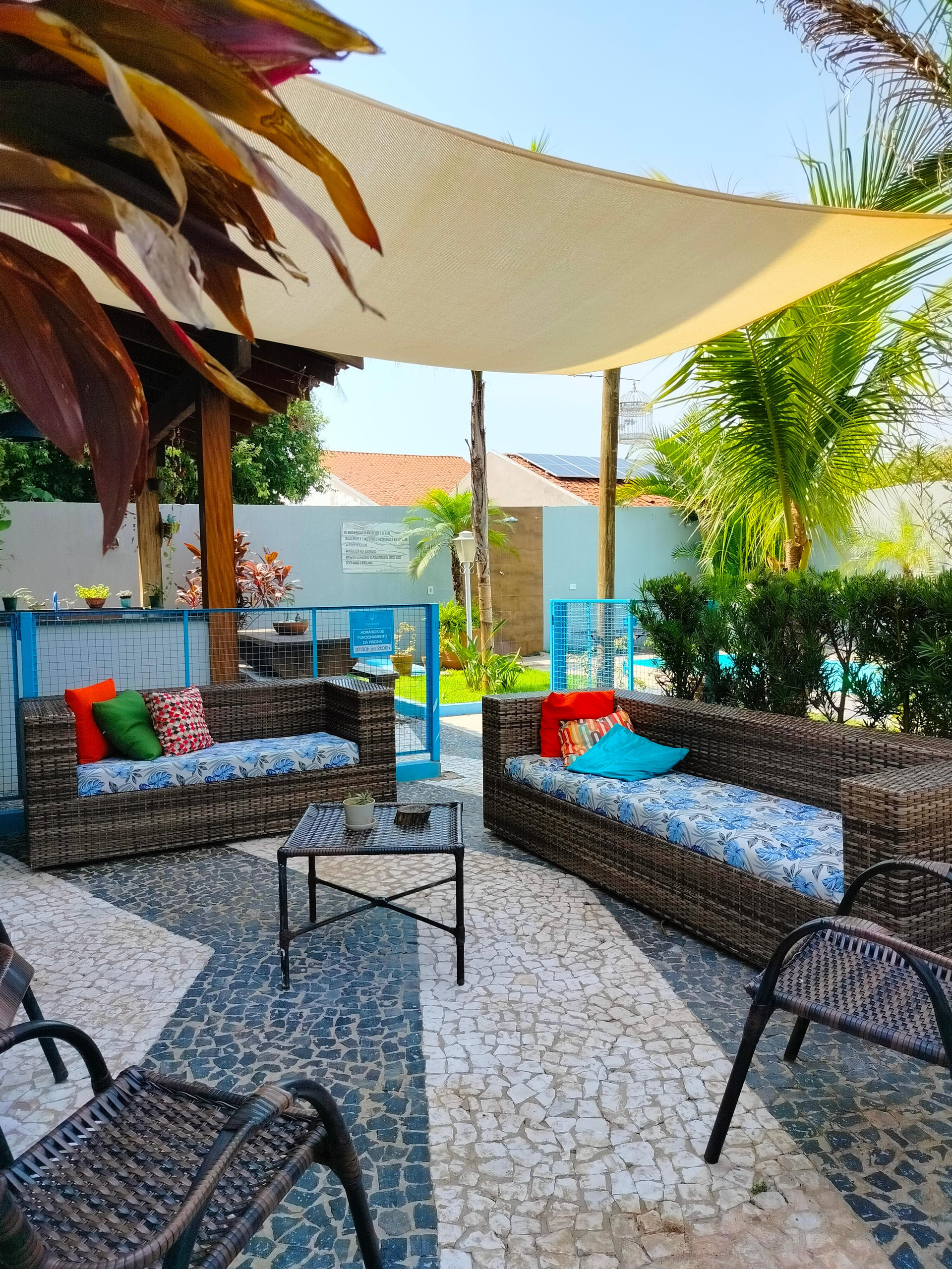 Balcón, patio o terraza Pousada Cambará Suítes