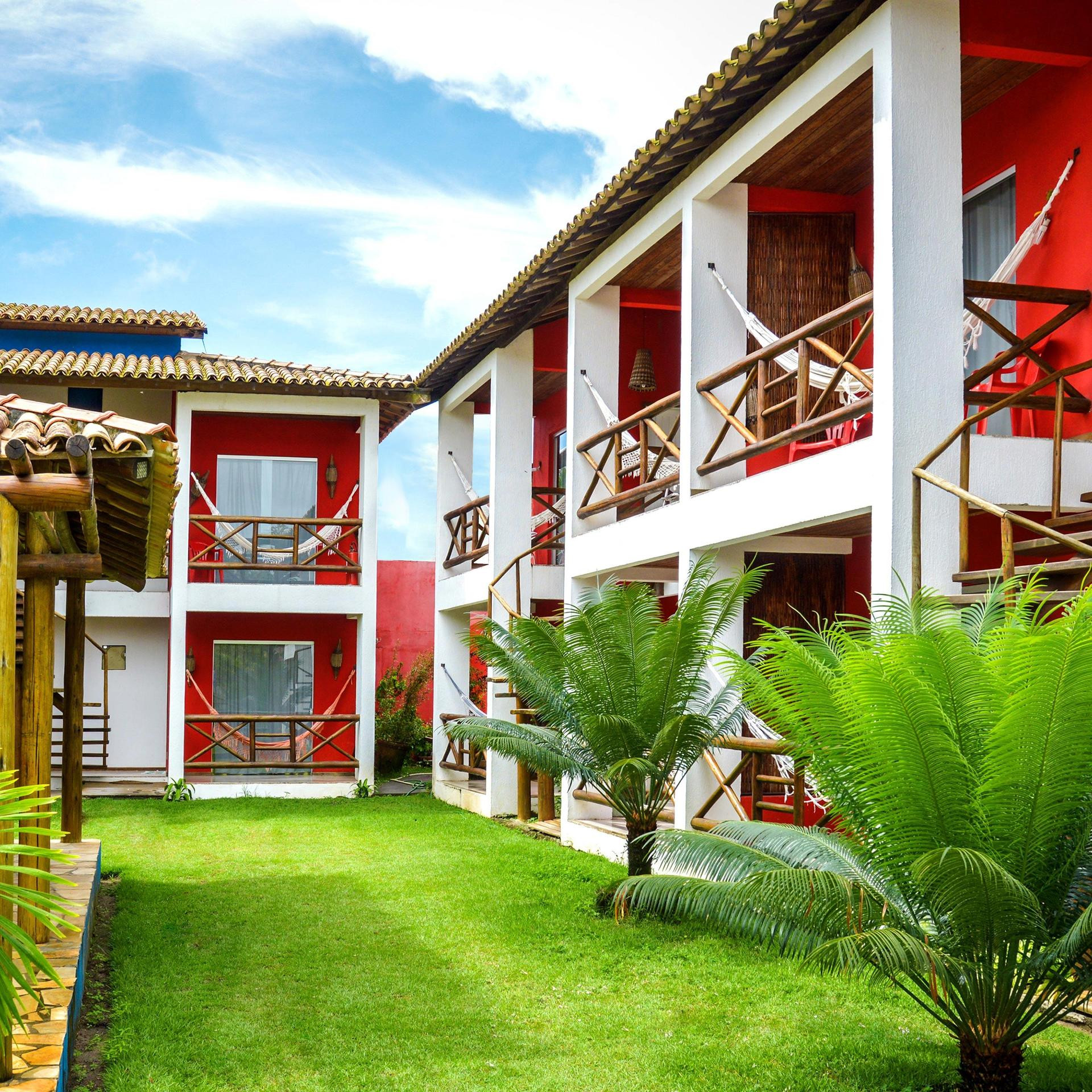 Vista Exterior Pousada Terra Mar Way