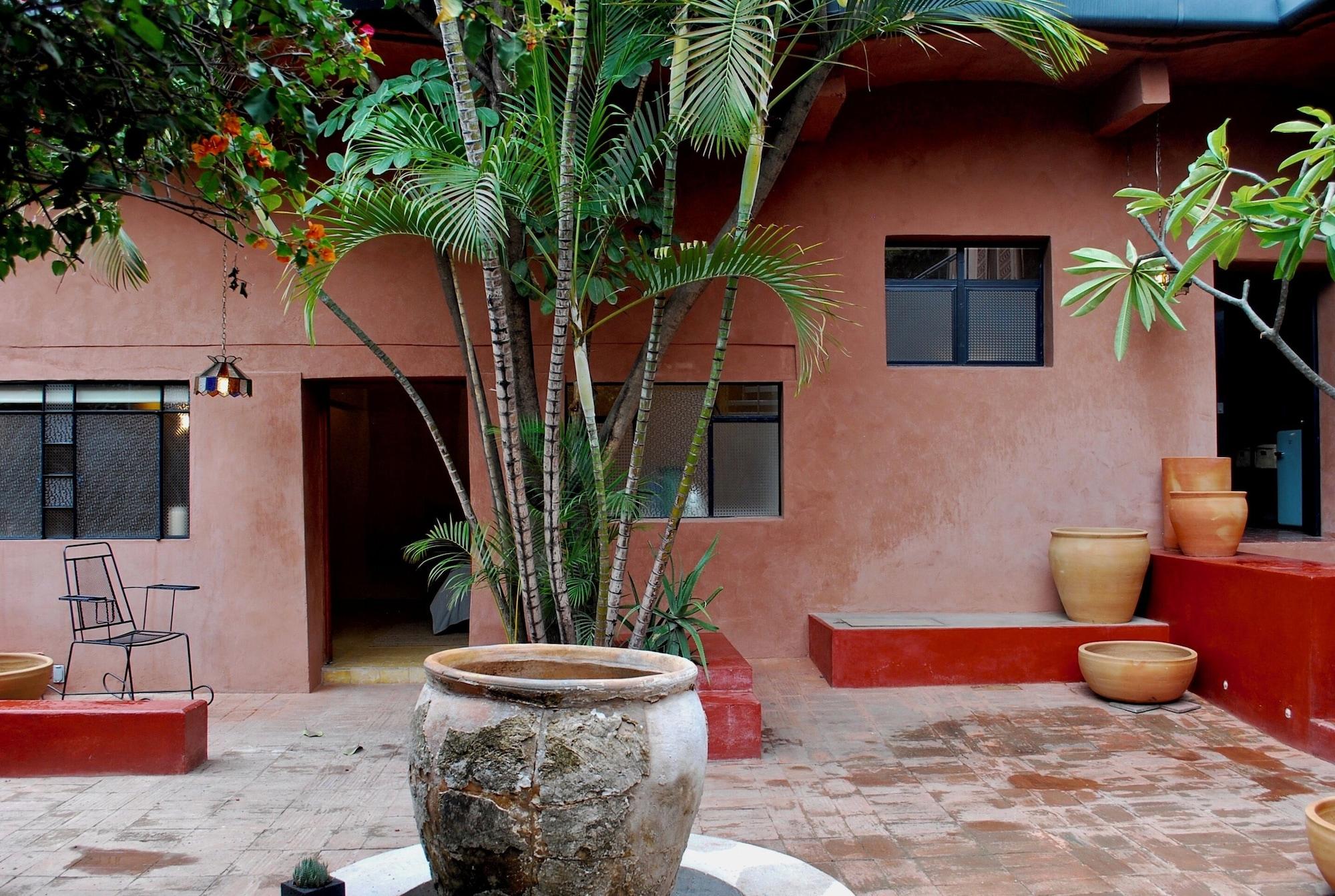Vista da fachada Casa Arrona Oaxaca