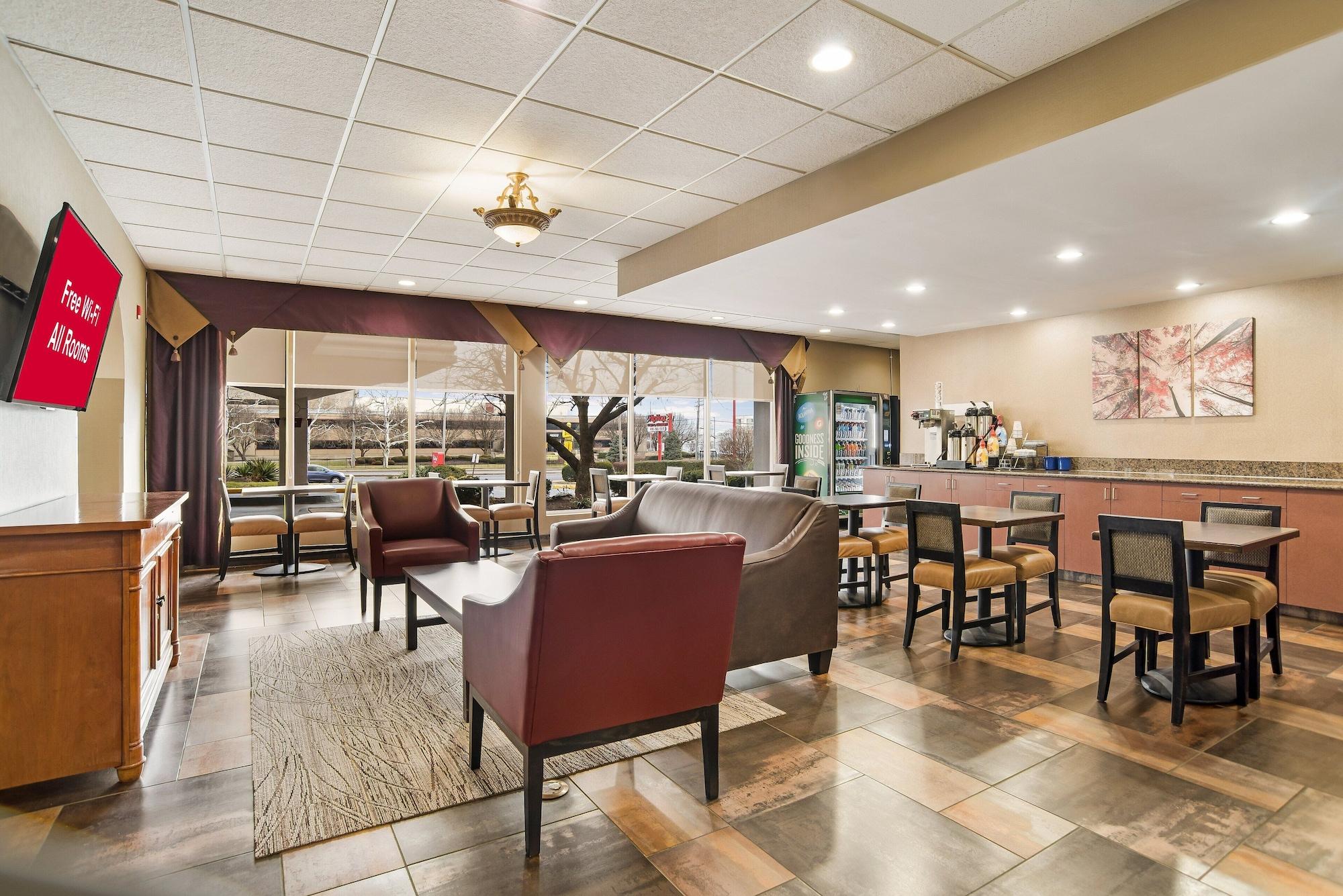 Vista Lobby Red Roof Inn Baltimore South - Glen Burnie