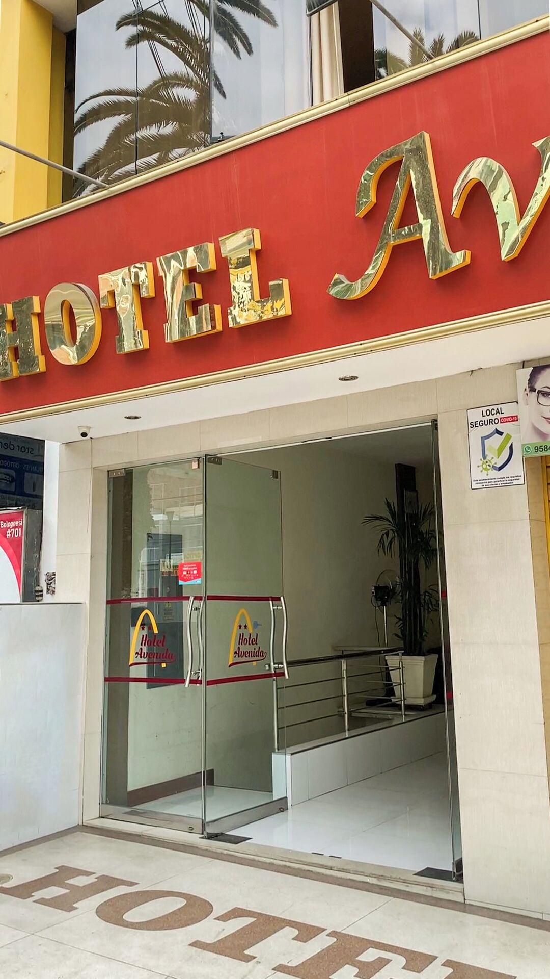 Vista Exterior Hotel Avenida