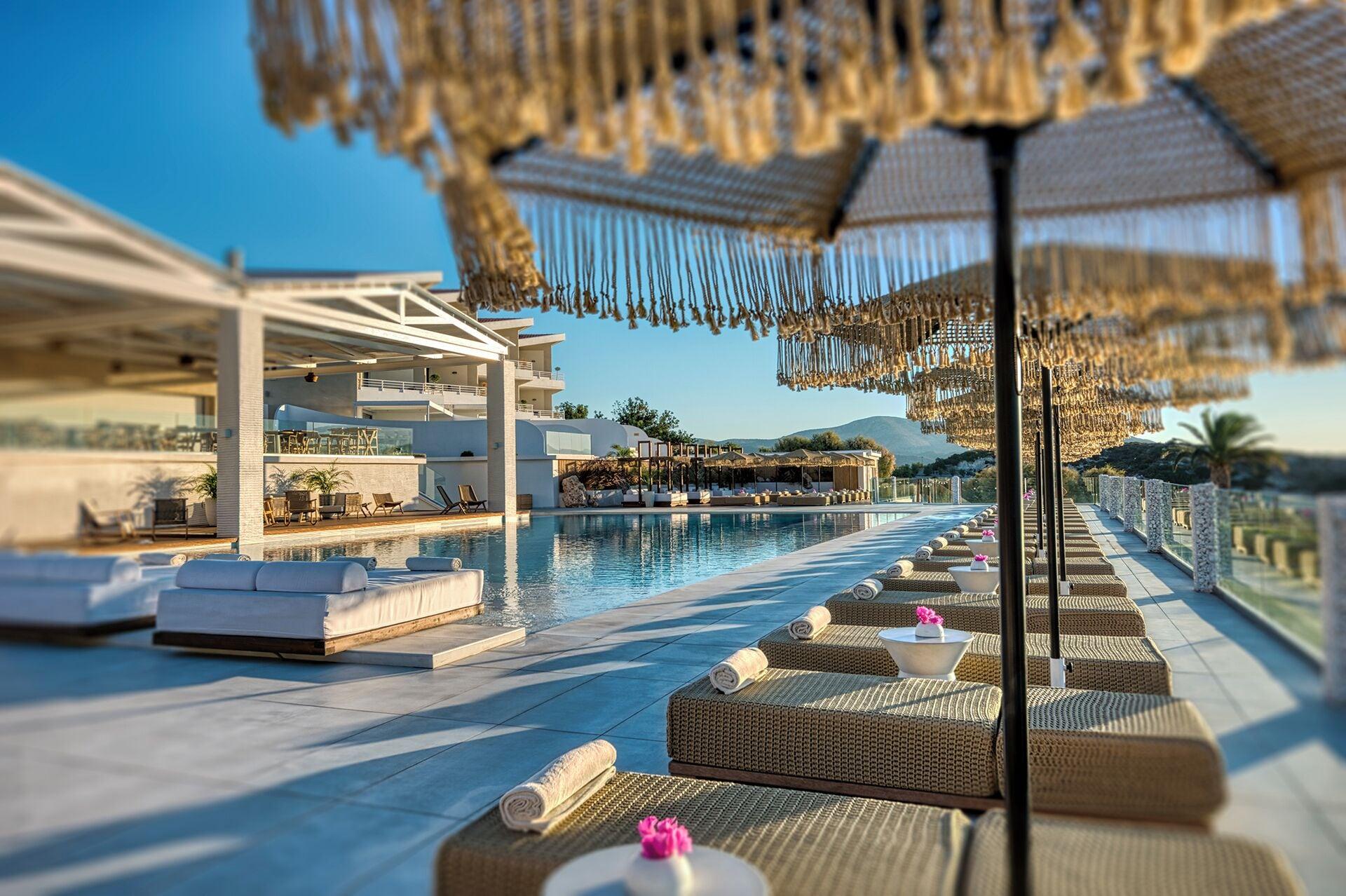 Vista Piscina Proteas Blu Resort - Adults Only
