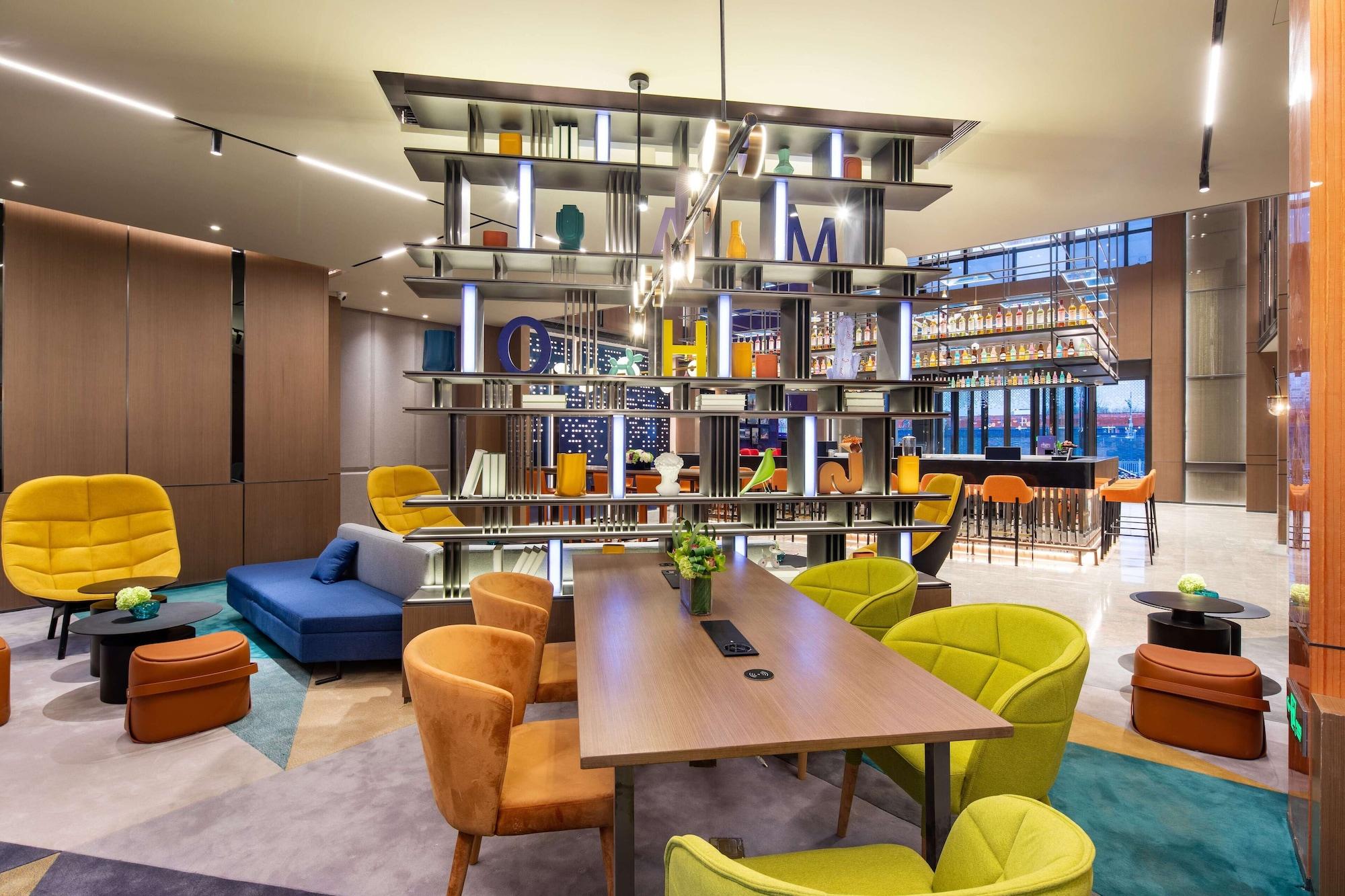 Bar/Salón Hampton by Hilton Beijing Wuzi Xueyuan Road