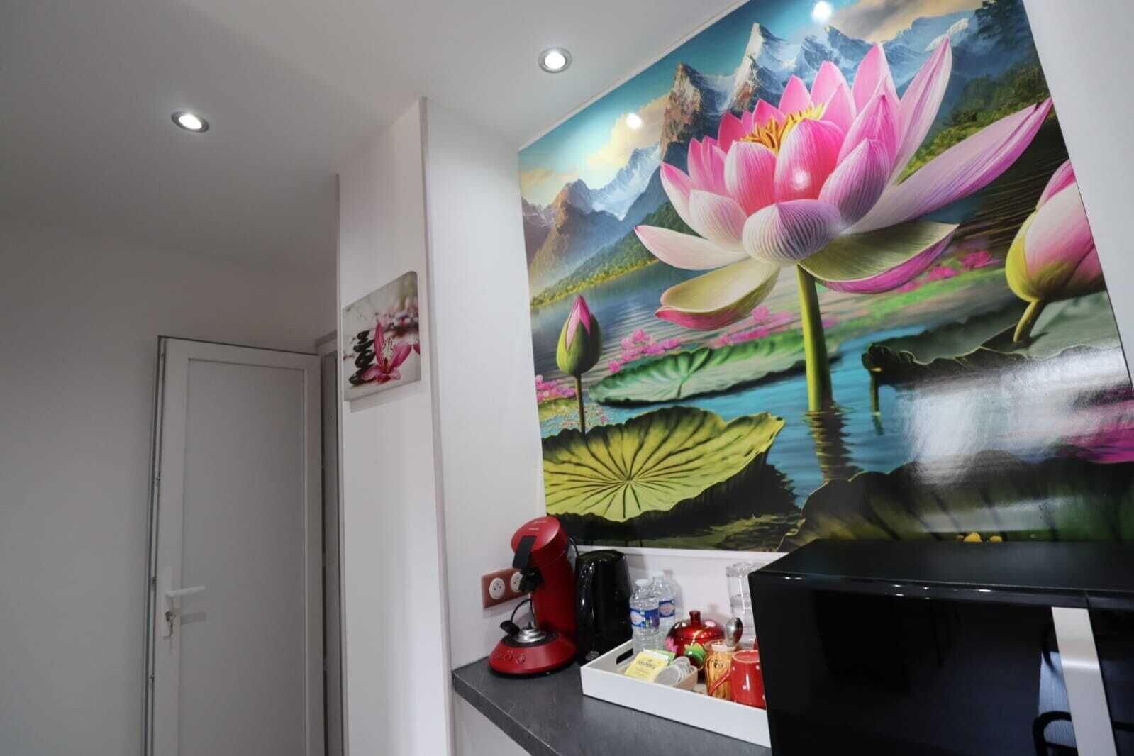 Vista Lobby Le Lotus Blanc