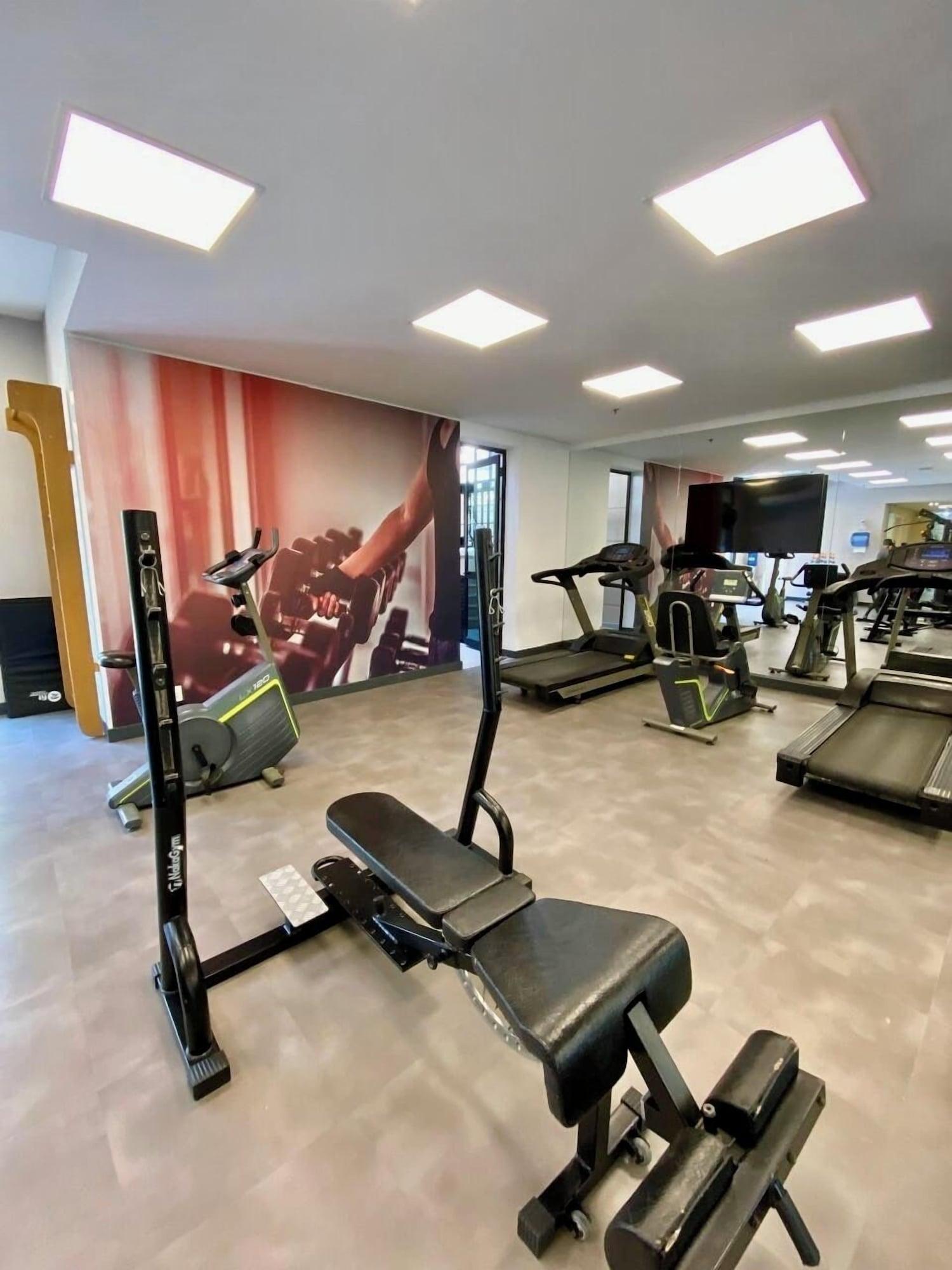 Gimnasio Comfort Flat Pinheiros em Hotel..