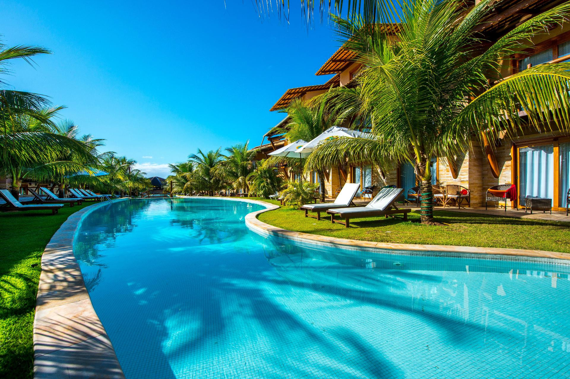 Vista Piscina Praia Bonita Resort & Conventions