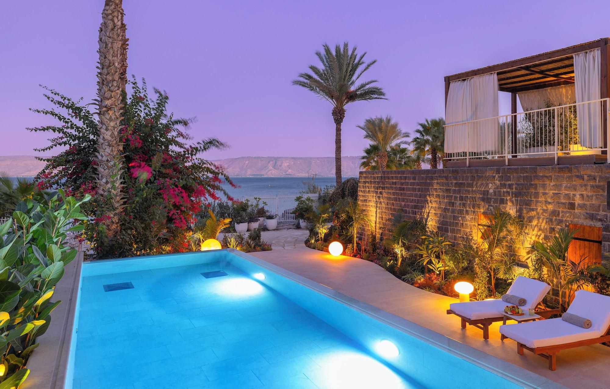 Vista Piscina Galei Kinnereth Hotel