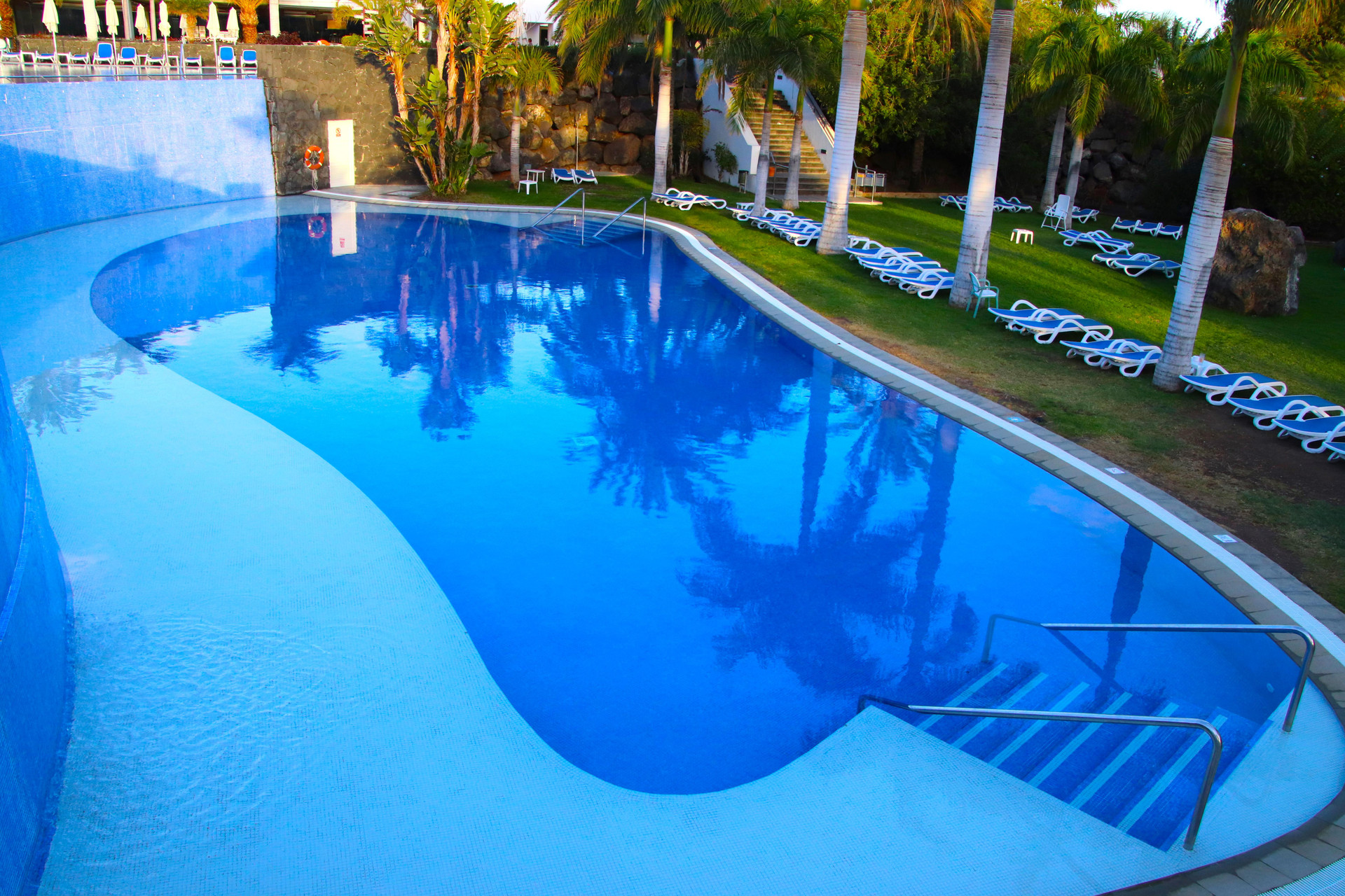 Vista Piscina Costa Calero Hotel Thalasso & Spa