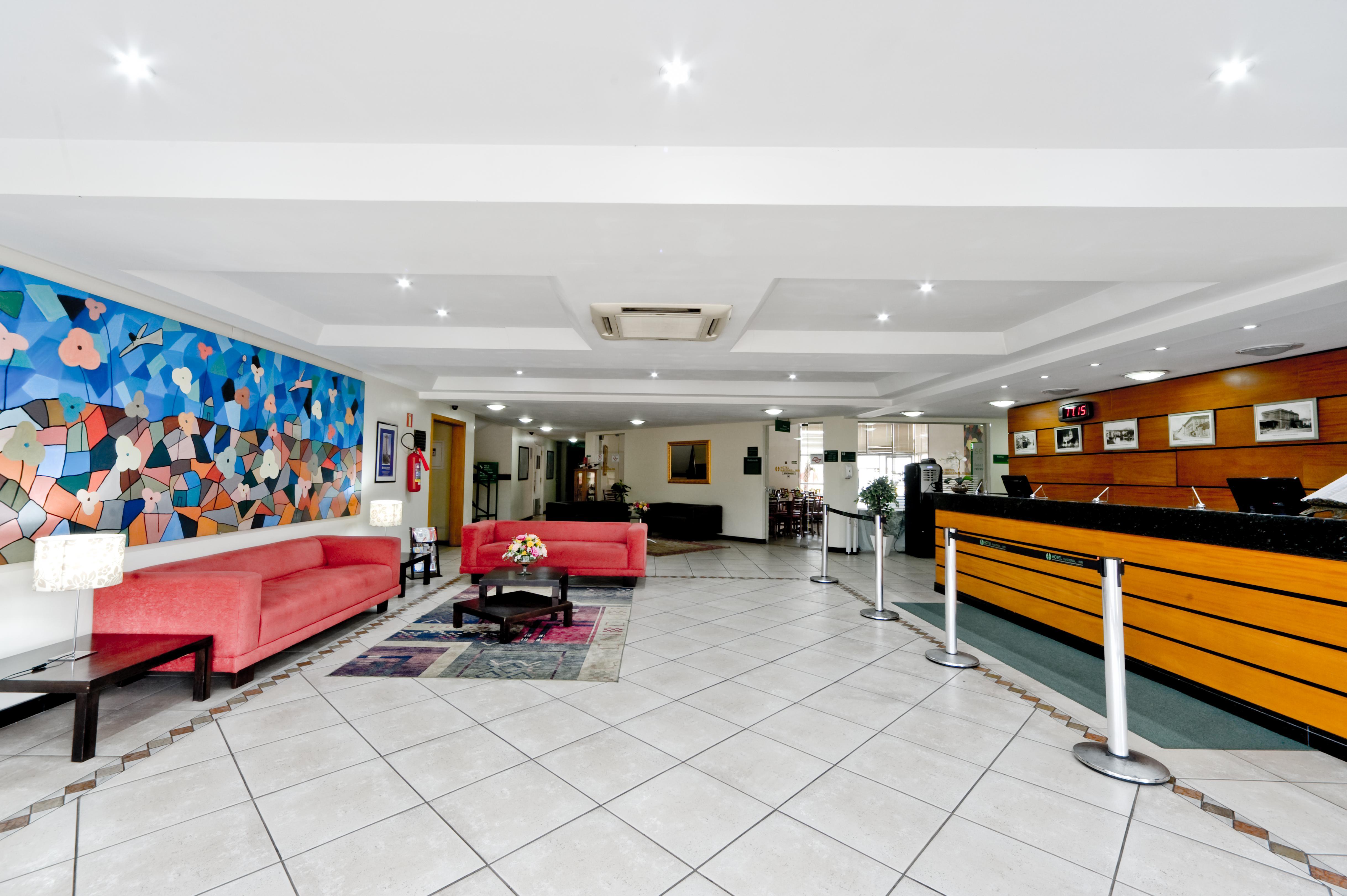 Vista Lobby Hotel Nacional Inn Sorocaba