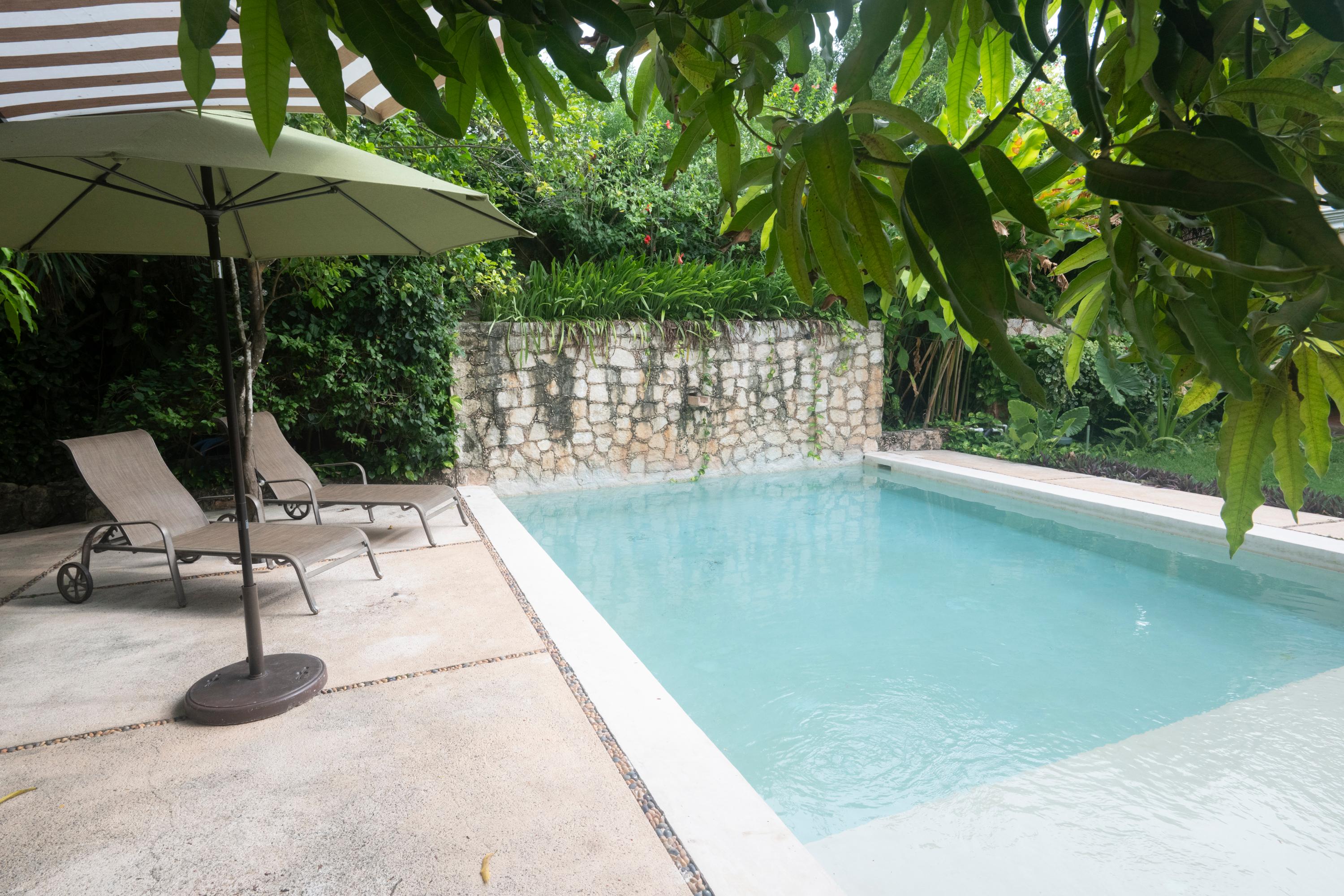 Vista Piscina Hotel Posada San Juan