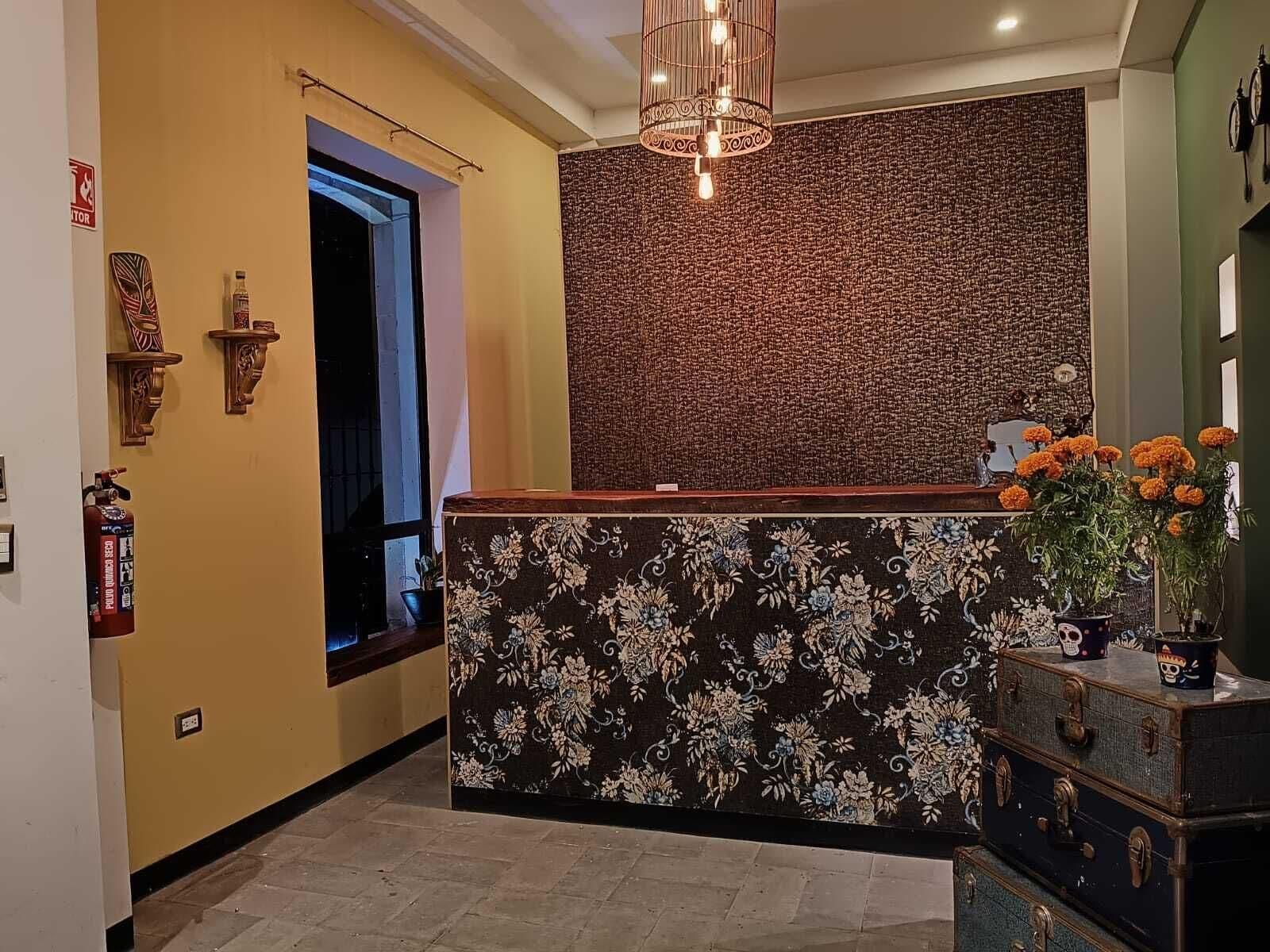 Vista Lobby Casa María Jimena