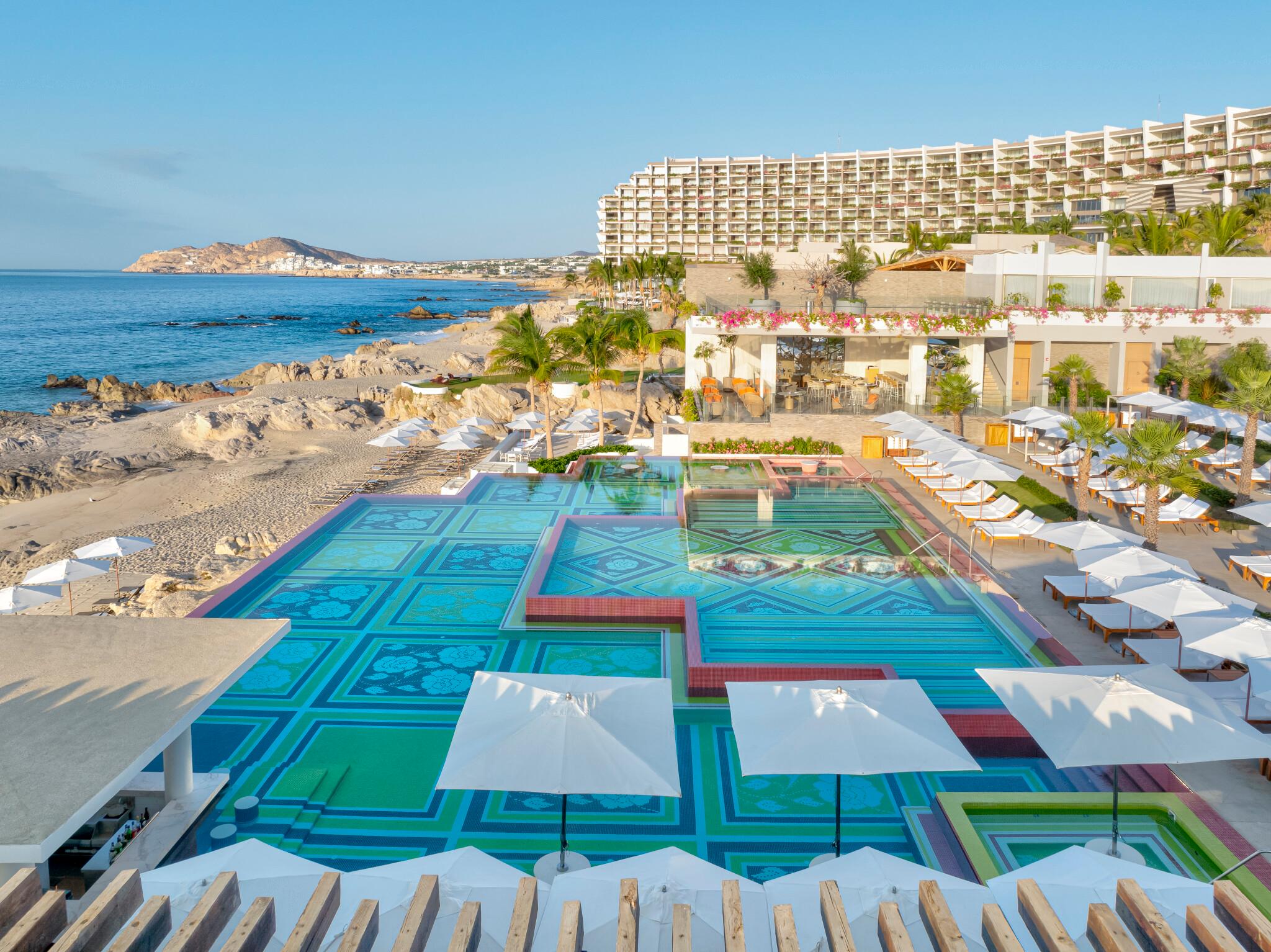 Vista Piscina Grand Velas Boutique Hotel - Adults Only - All Inclusive