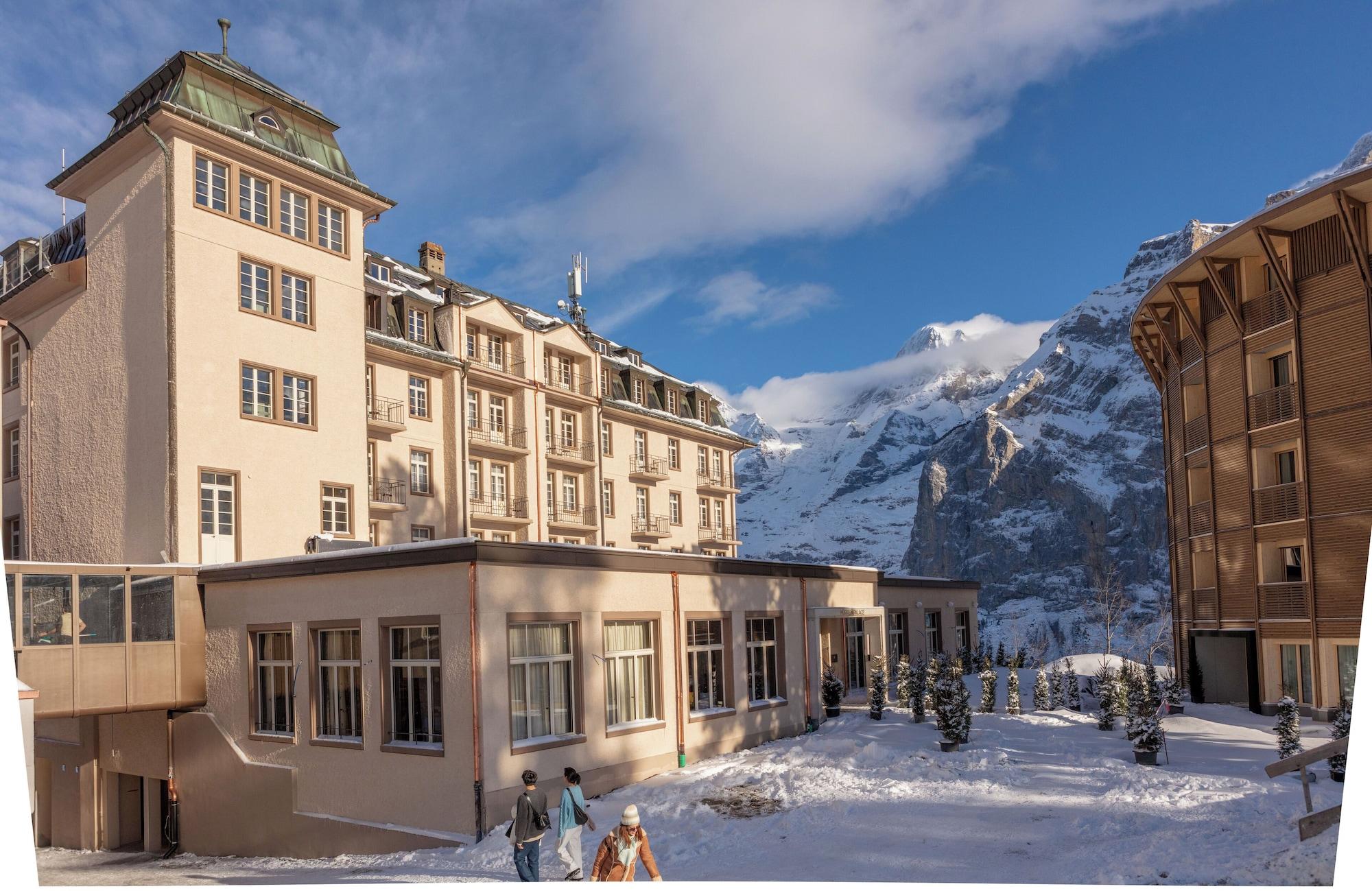 Vista Exterior Hotel Mürren Palace