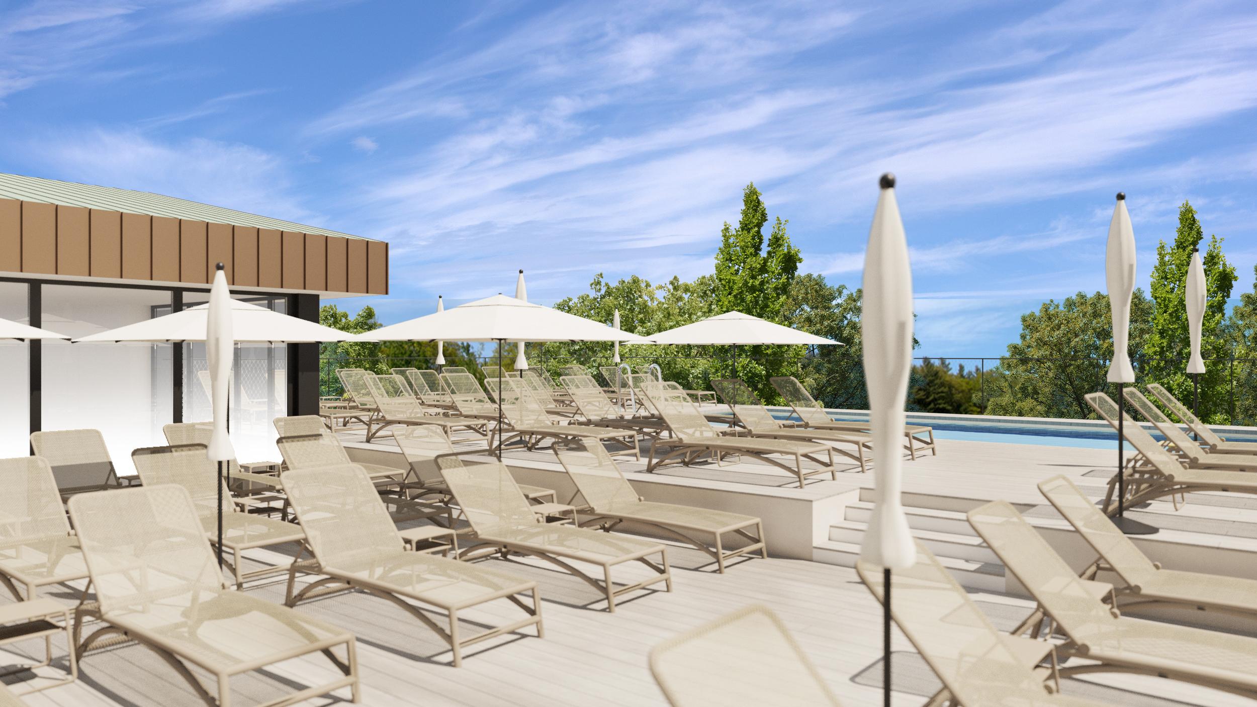 Vista Piscina Hotel Ad Turres