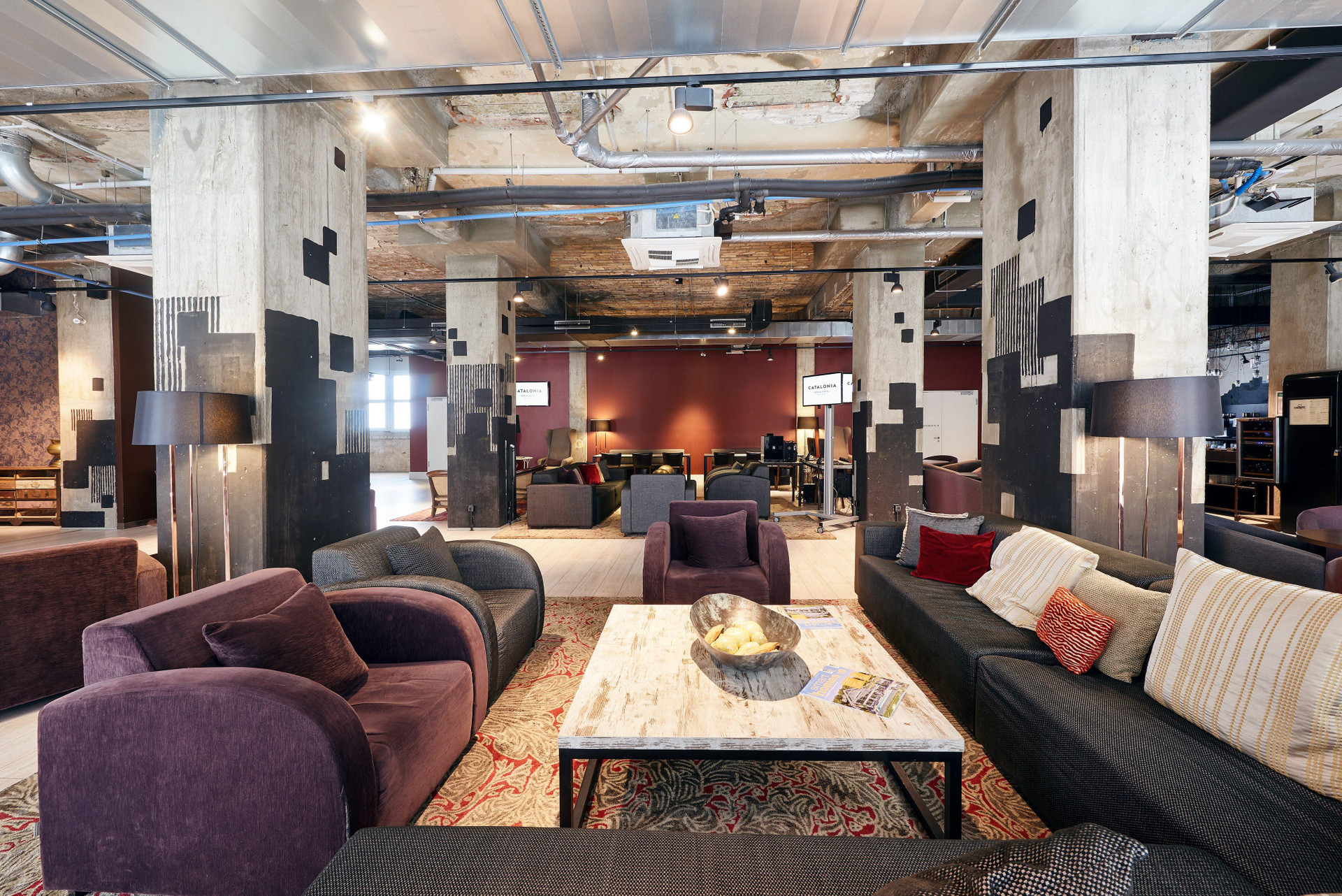 Vista Lobby Catalonia Berlin Mitte