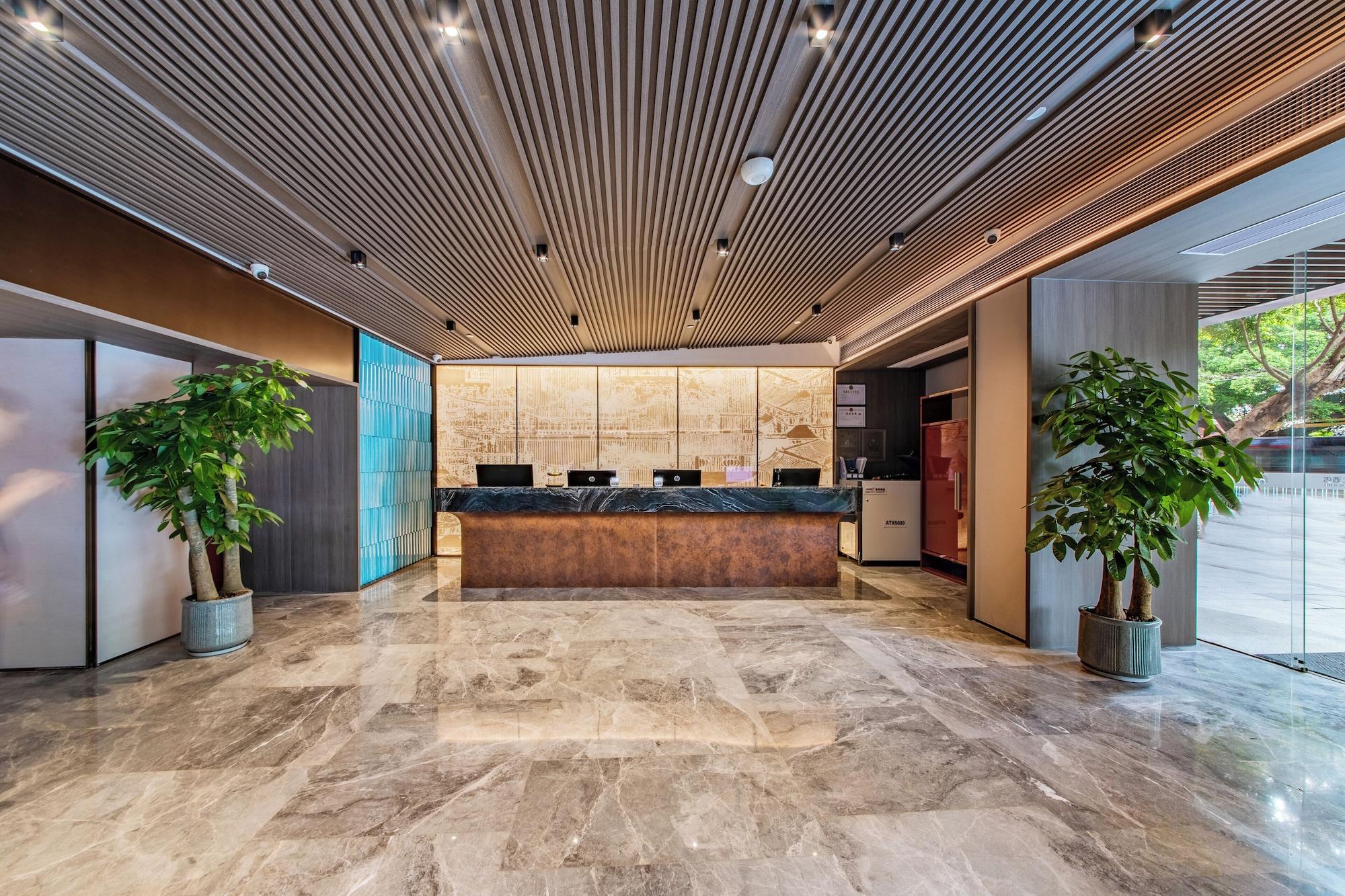 Vista Lobby Fushang Hotel Guangzhou Yuexiu Park