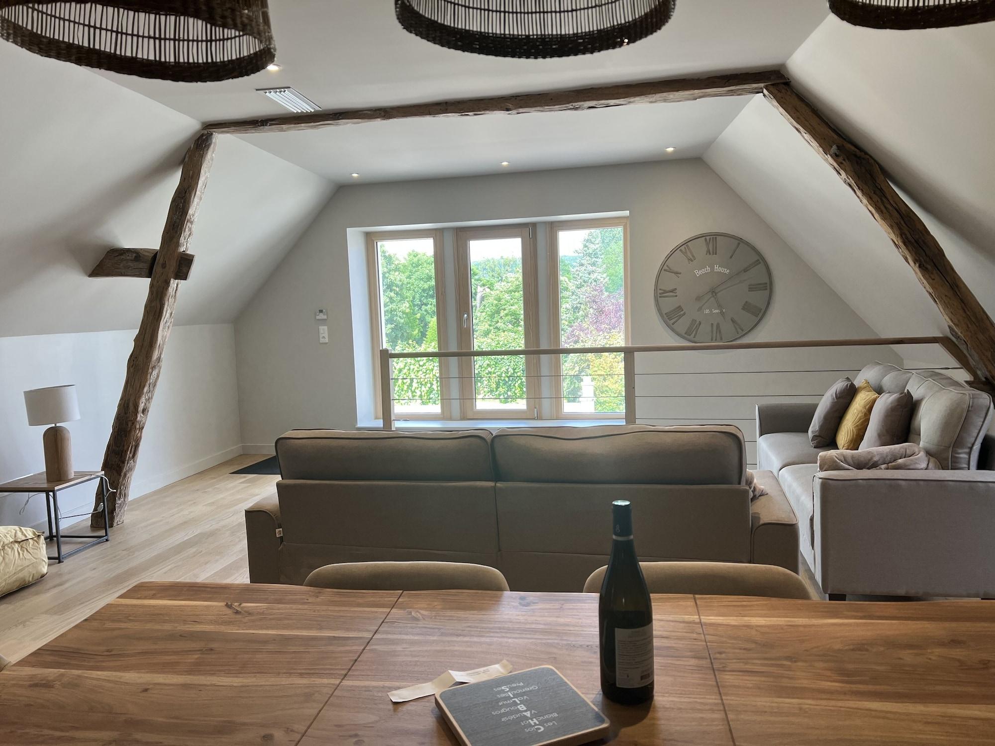 Bar/Salón Les Appartements du Domaine Gueguen