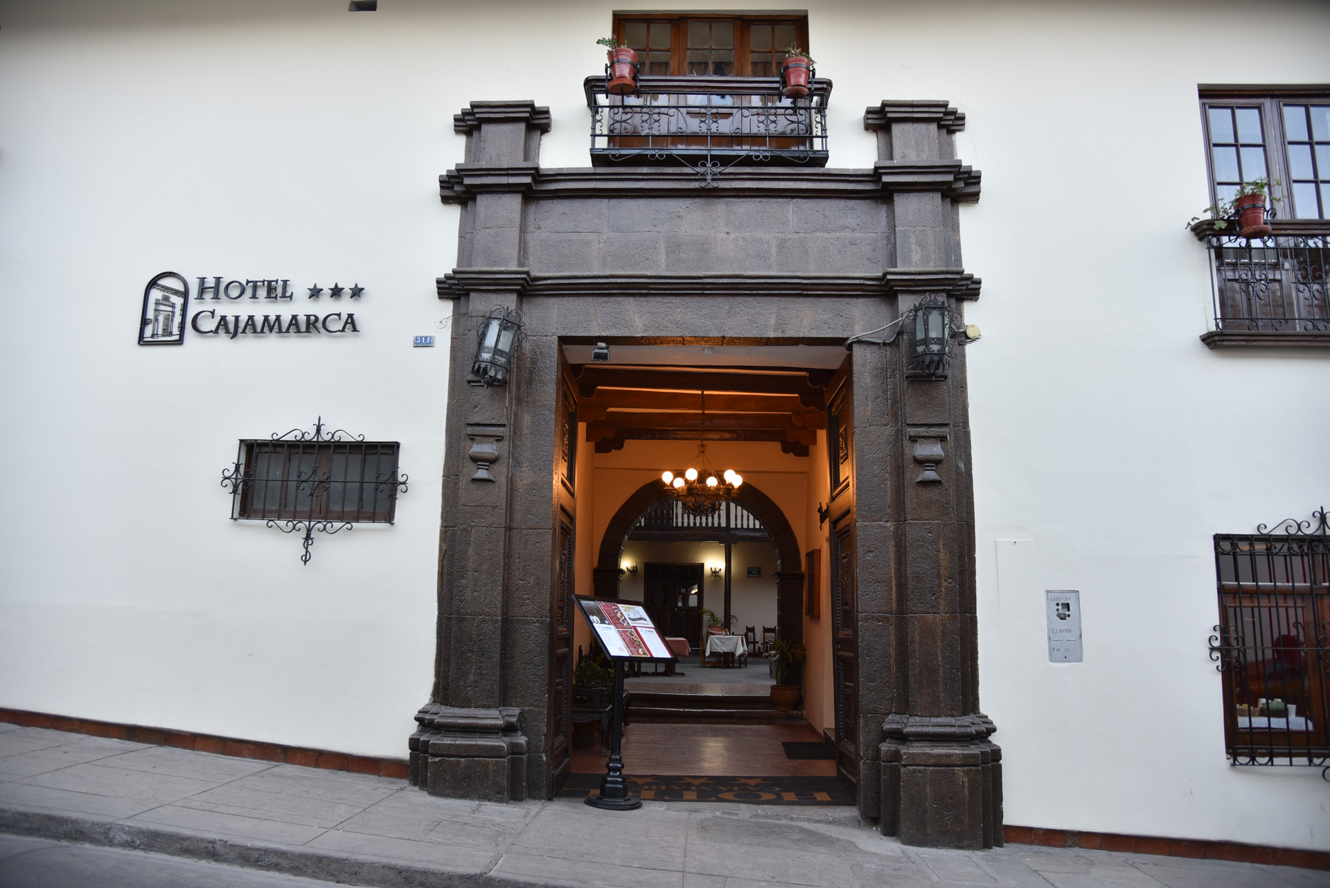 Vista Exterior Hotel Cajamarca
