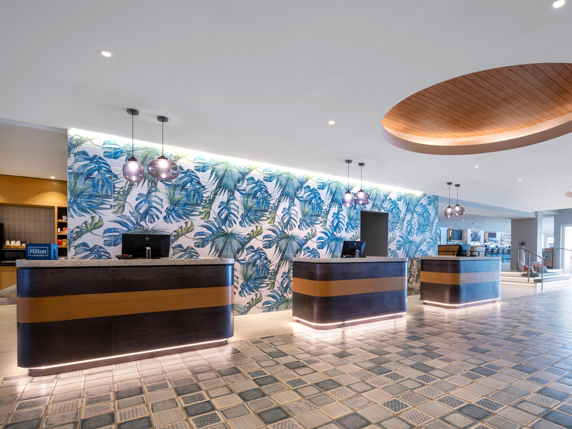 Vista Lobby Hilton Garden Inn San Juan Condado