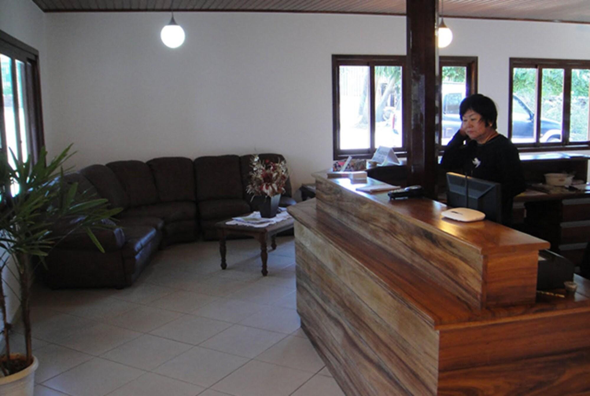 Vista Lobby Pousada Casa Rosa