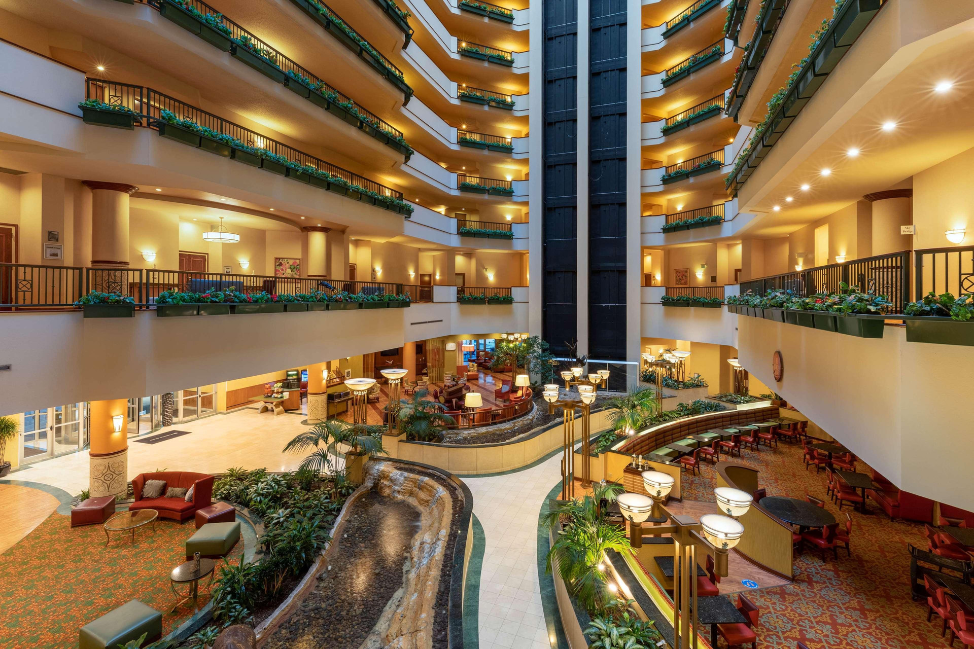 Vista Lobby Wyndham Grand Oklahoma City Downtown