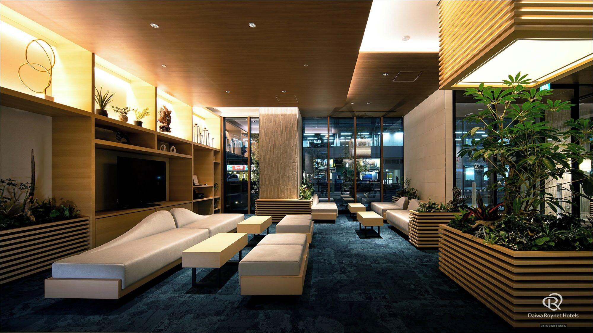Vista Lobby Daiwa Roynet Hotel Fukuyama Ekimae
