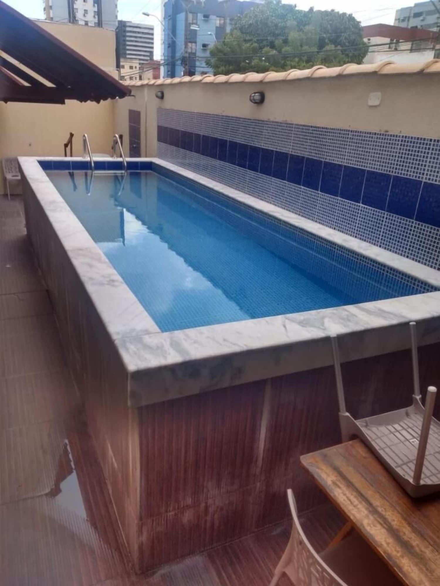 Vista Piscina Pousada Praia Bela Maceio