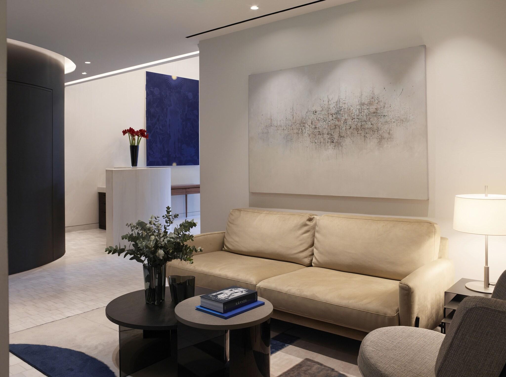 Vista Lobby xenodocheio Milos