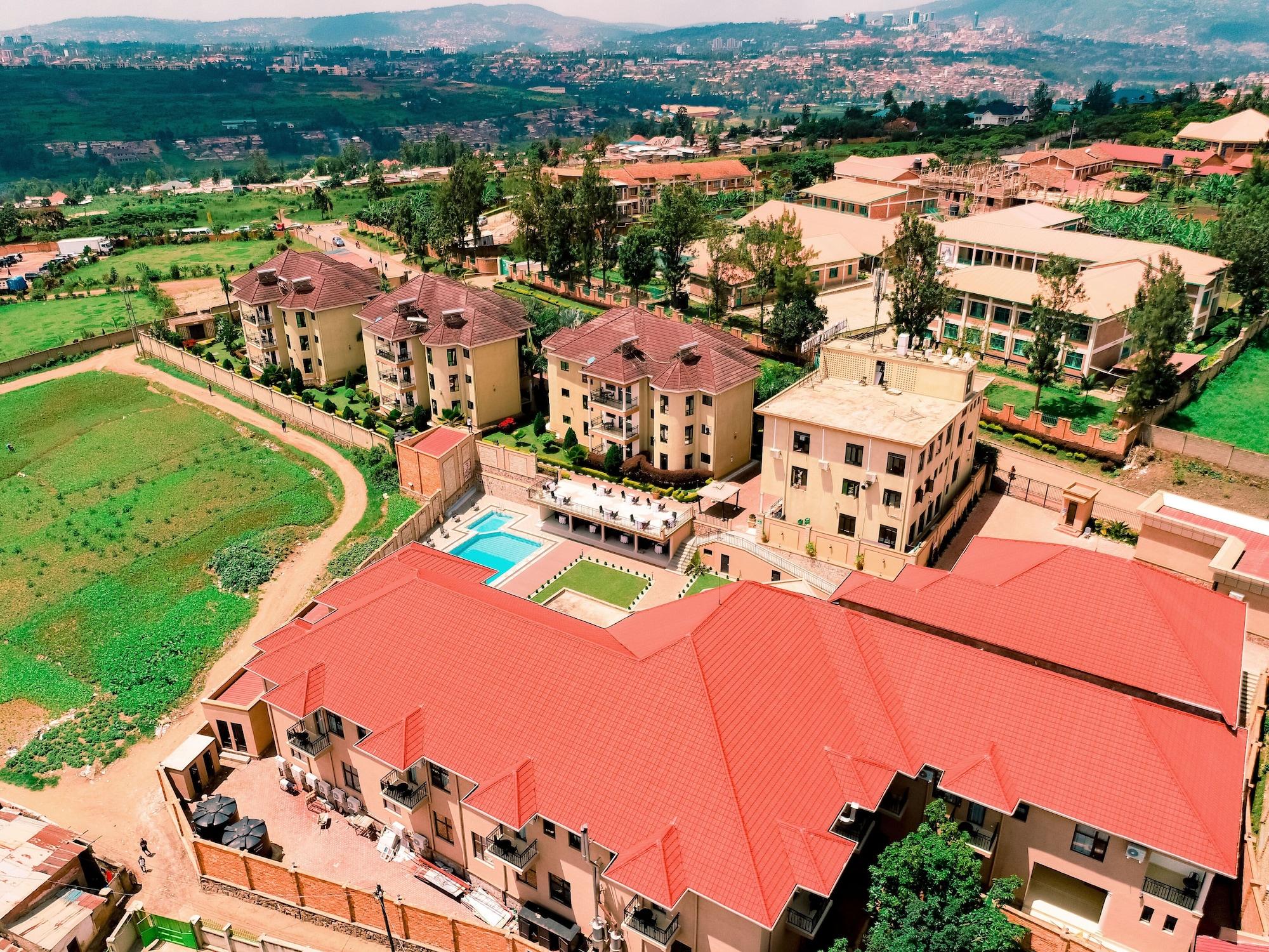 Vista Exterior Landmark Suites Rwanda