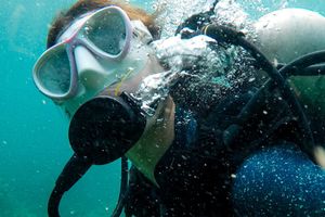 Actividad - Buceo en la laguna de la Media Luna