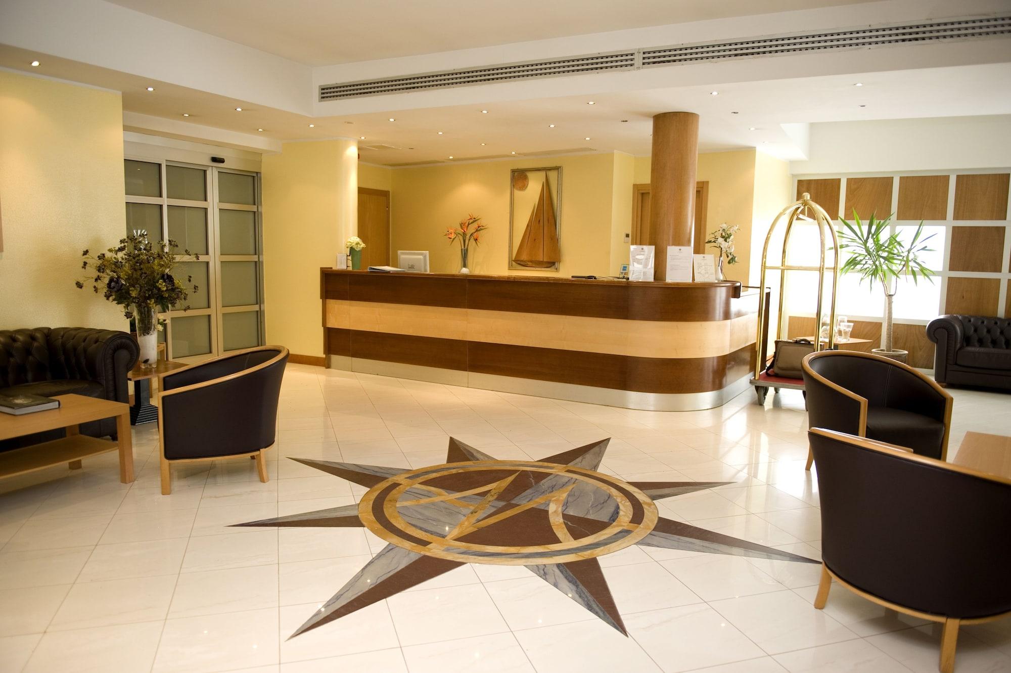 Vista Lobby Albergo Mediterraneo
