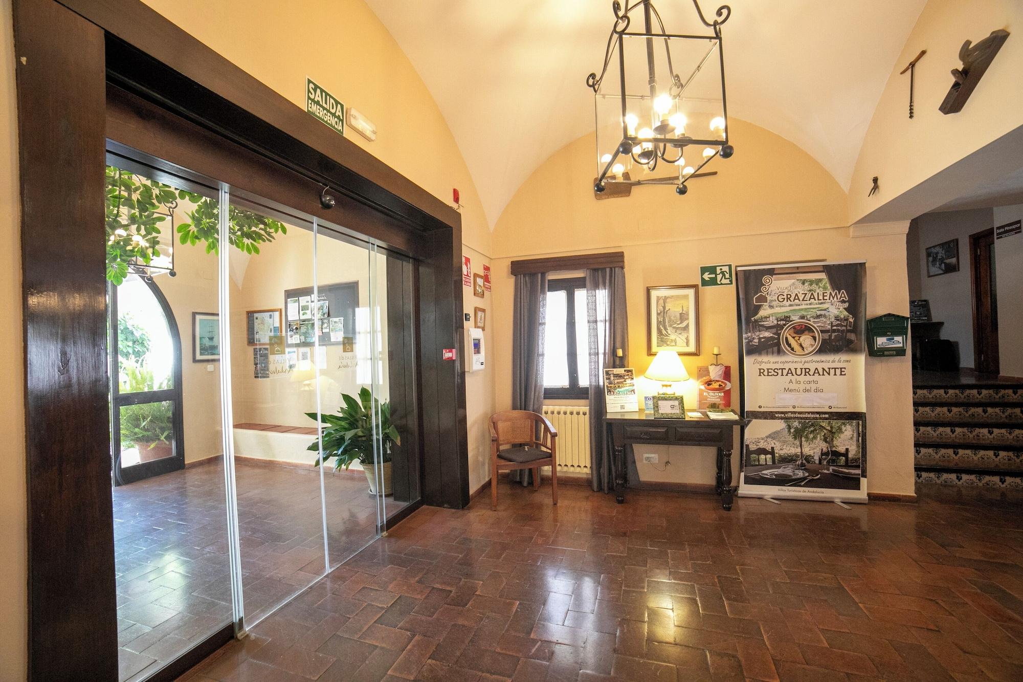 Vista Lobby Hotel Villa de Grazalema