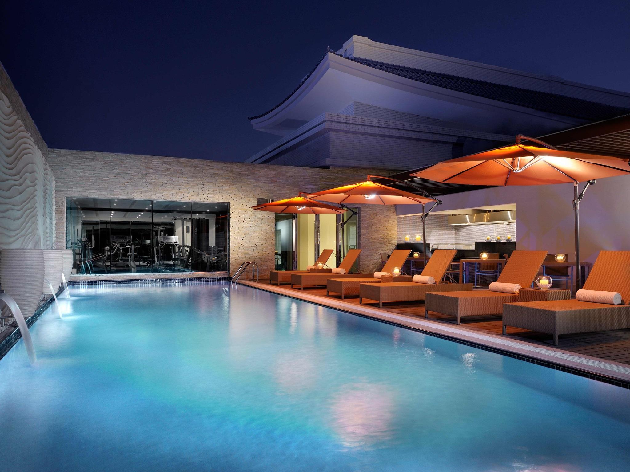 Vista Piscina Asiana Hotel Dubai