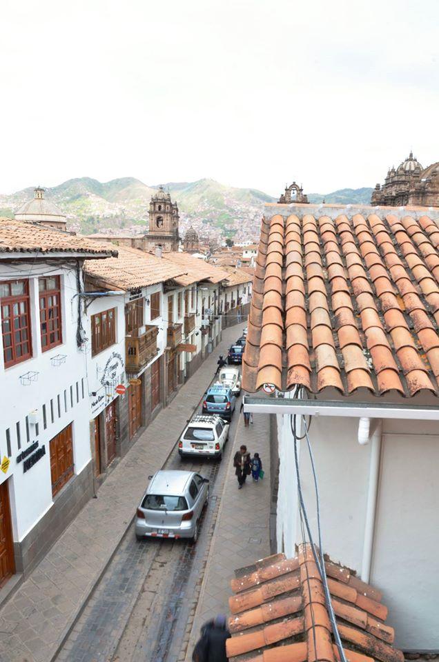 Vista Exterior Hostal El Triunfo
