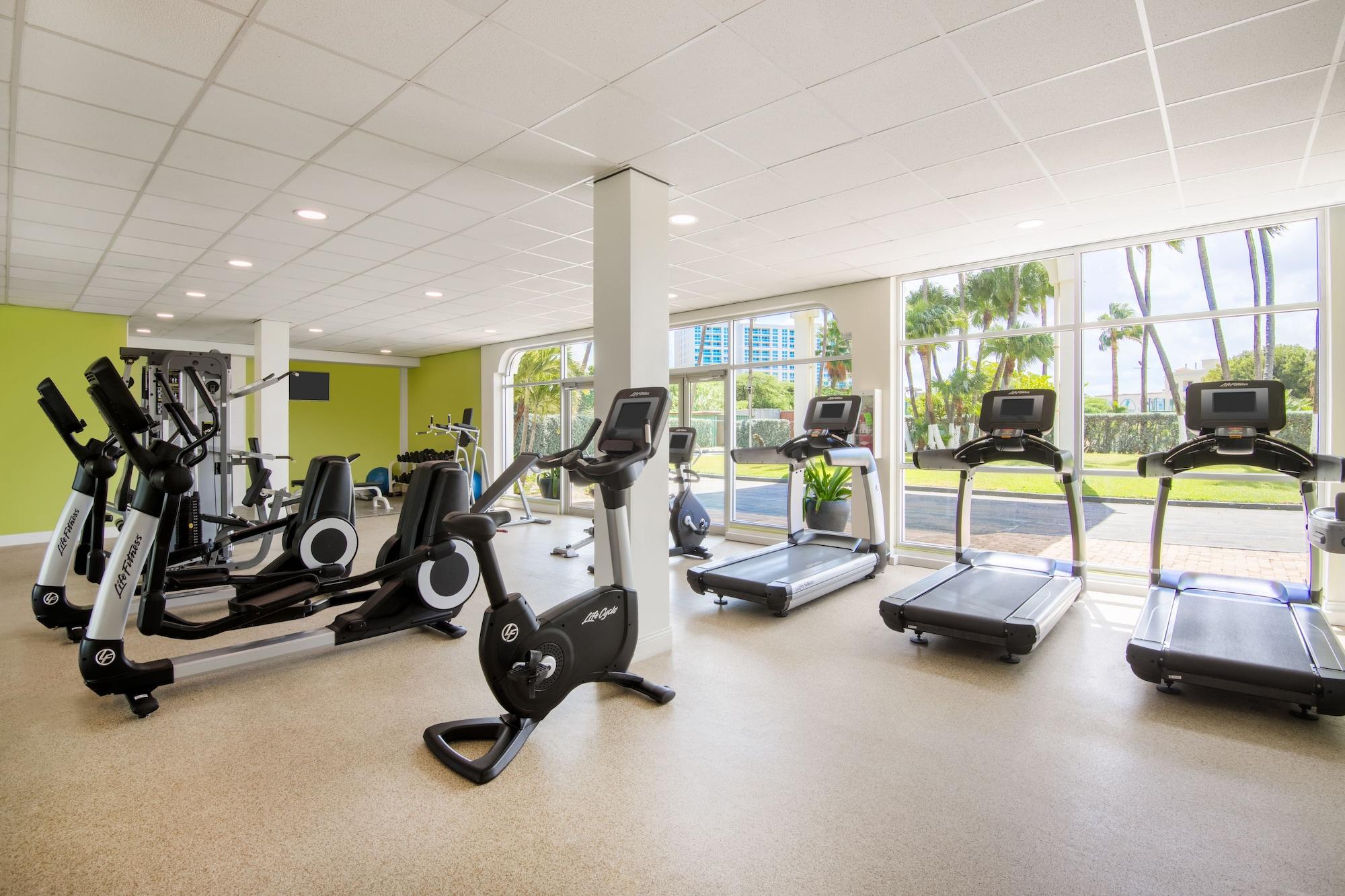 Gimnasio All Inclusive Holiday Inn Resort Aruba
