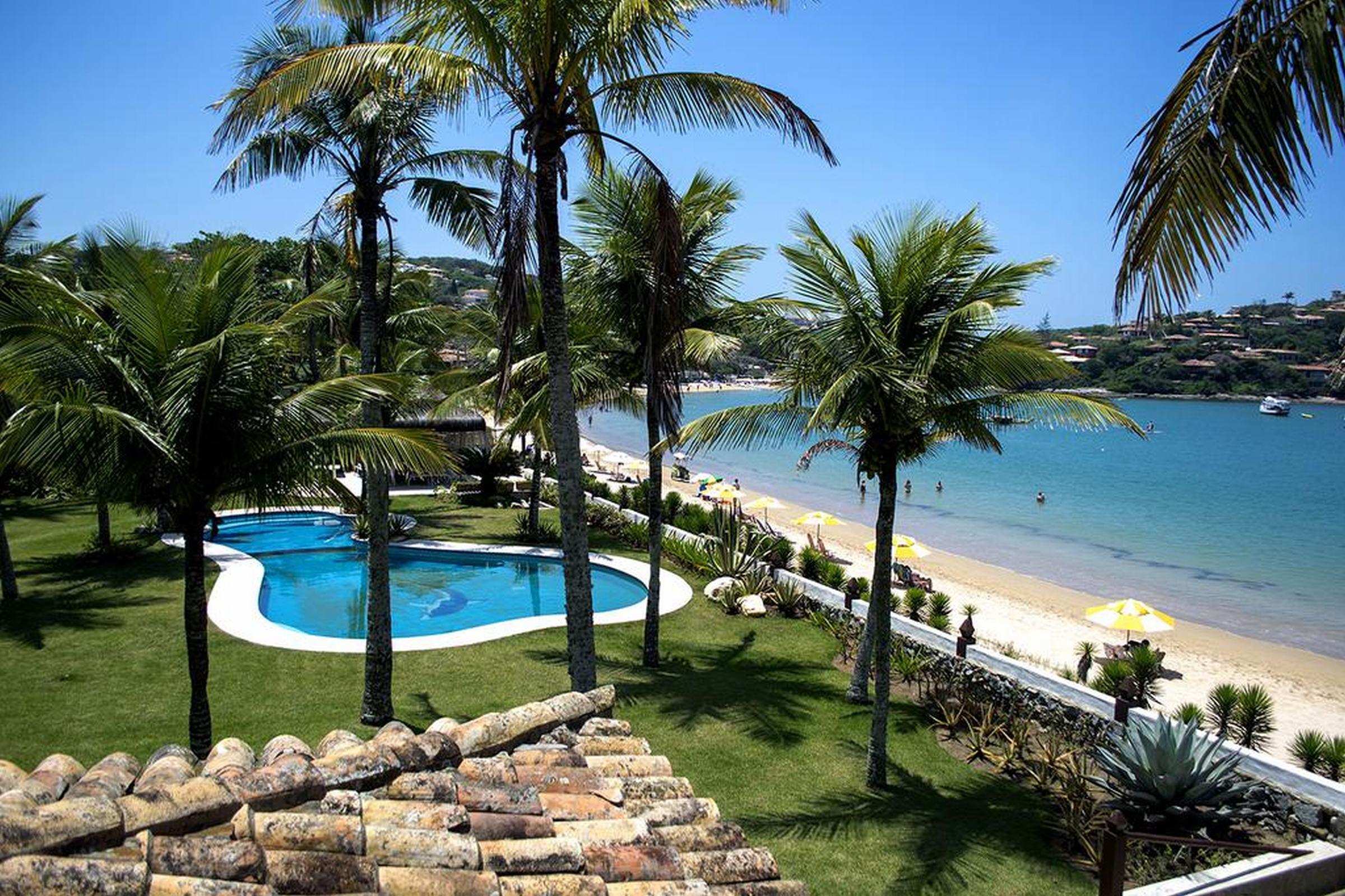 Vista da piscina Villa Raphael Experience Hotel & Gastronomy