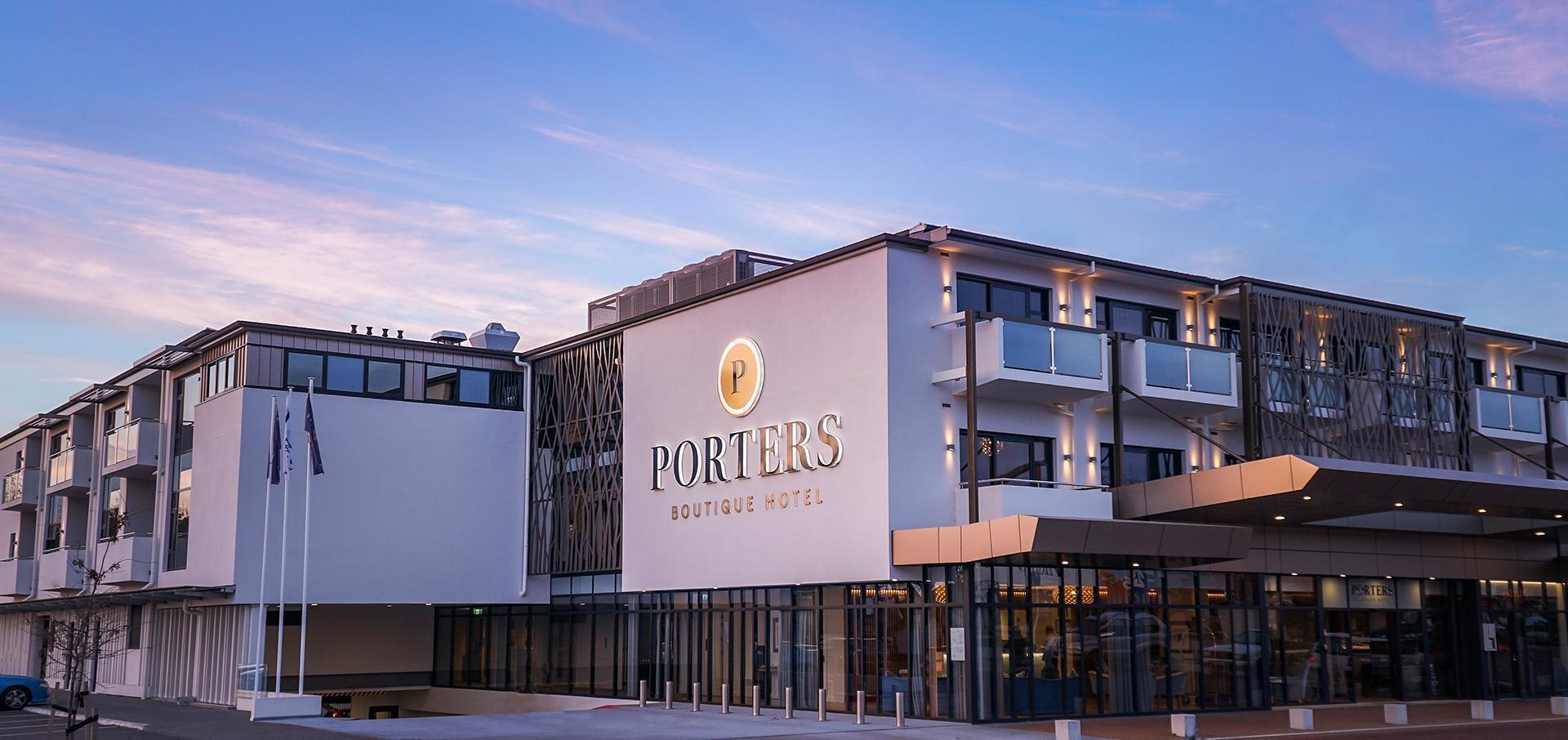 Vista Exterior Porters Boutique Hotel