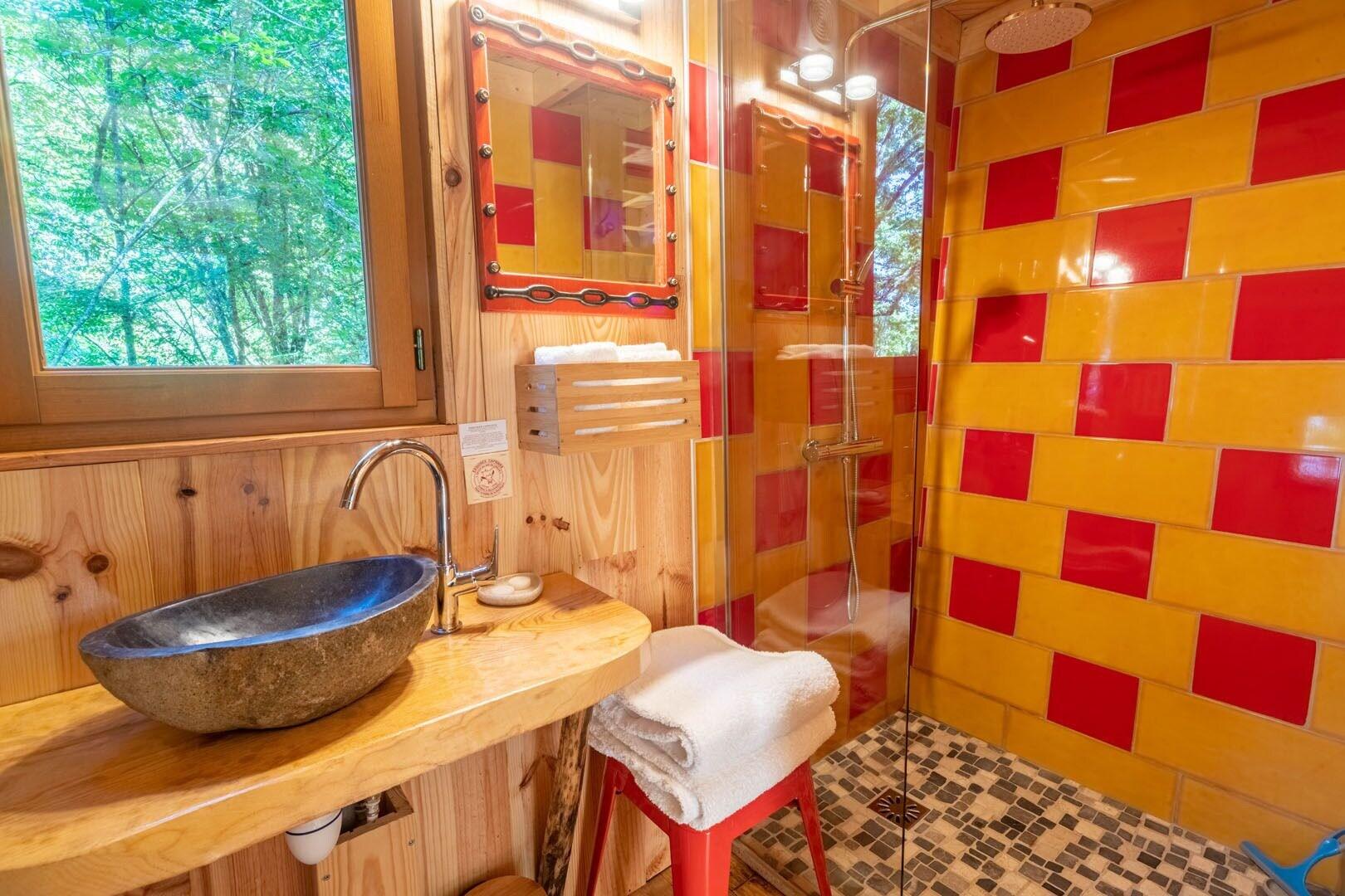 Equipamiento de Habitación Les Cabanes Perchées du Mas del Bosc
