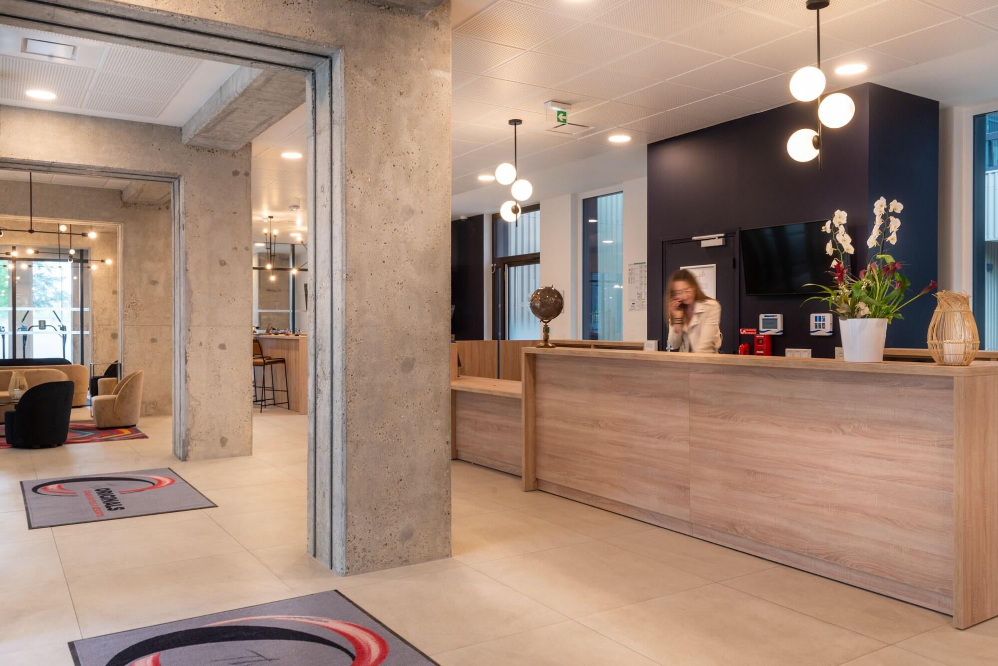 Vista Lobby Appart' hotel Le Monde Paris Pont d'Ivry