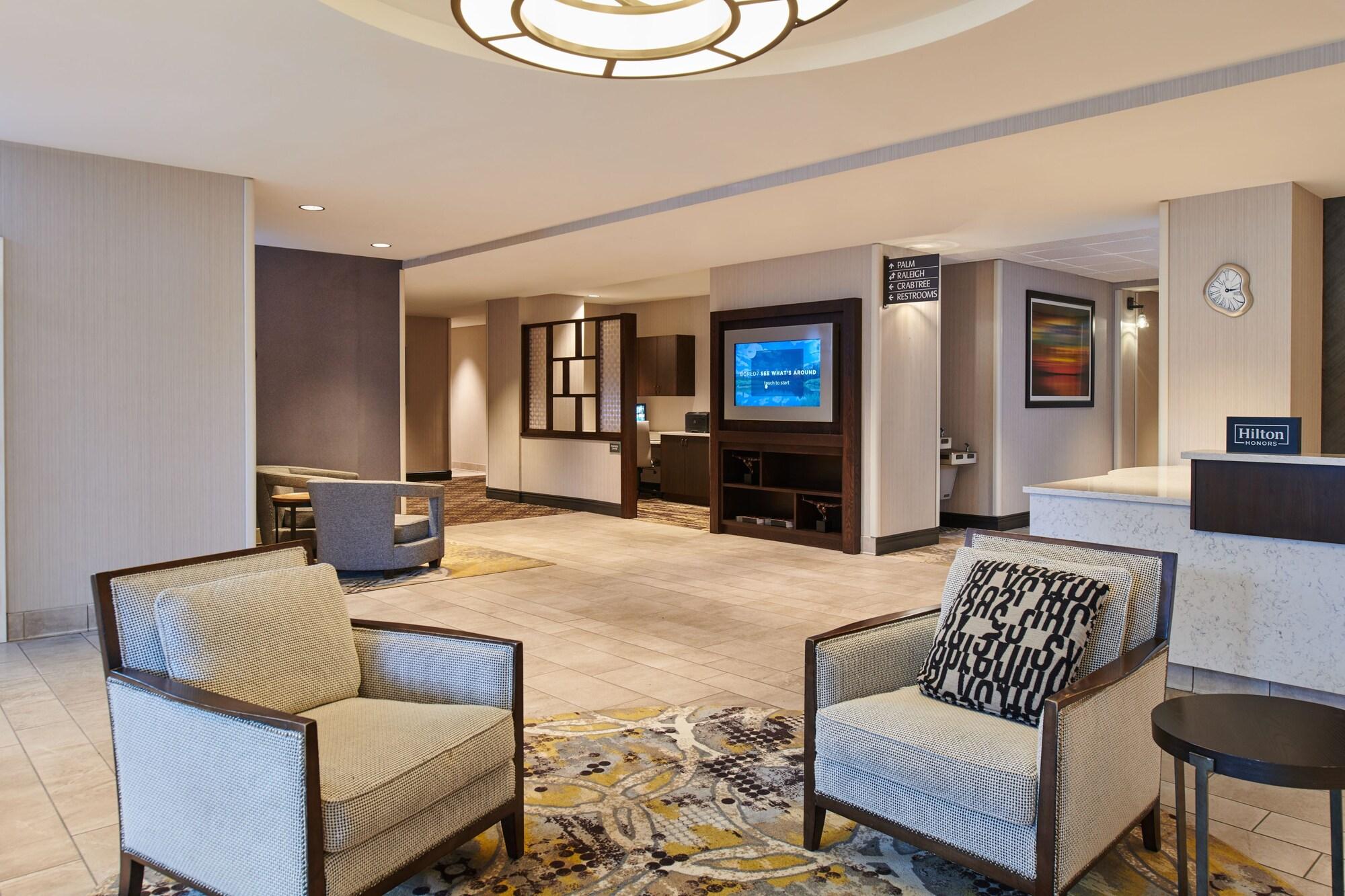 Vista Lobby DoubleTree by Hilton Raleigh Crabtree Valley